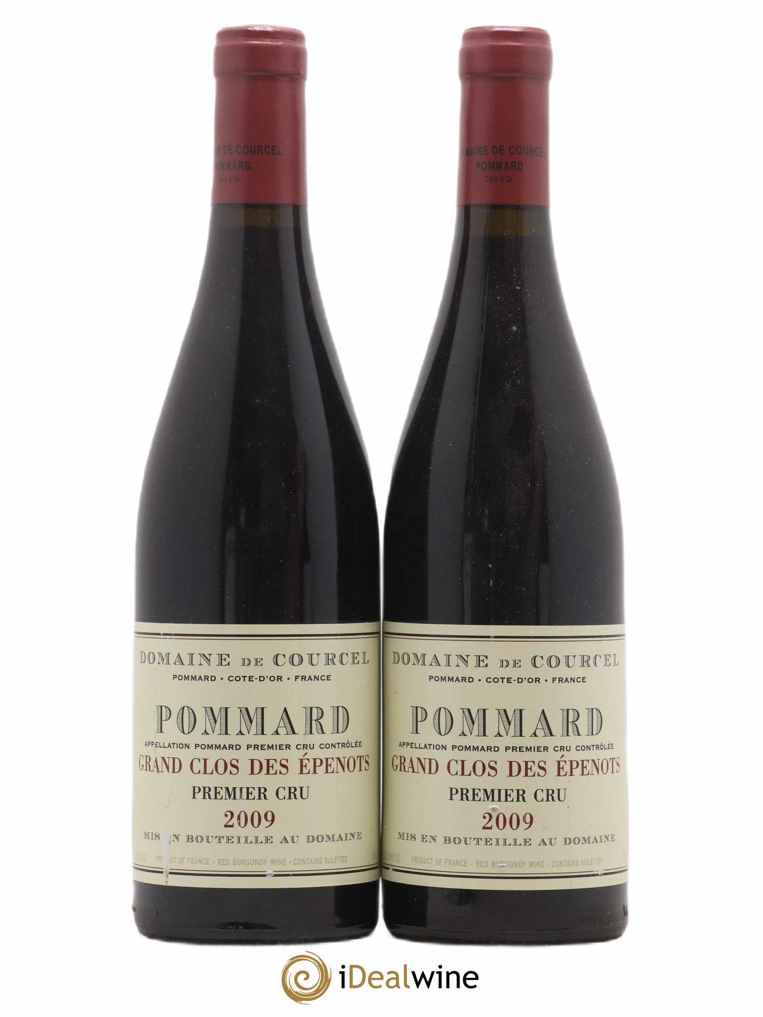 Pommard 1er Cru Grand Clos des Epenots de Courcel (Domaine) 2009 - Lot de 2 bouteilles - 0