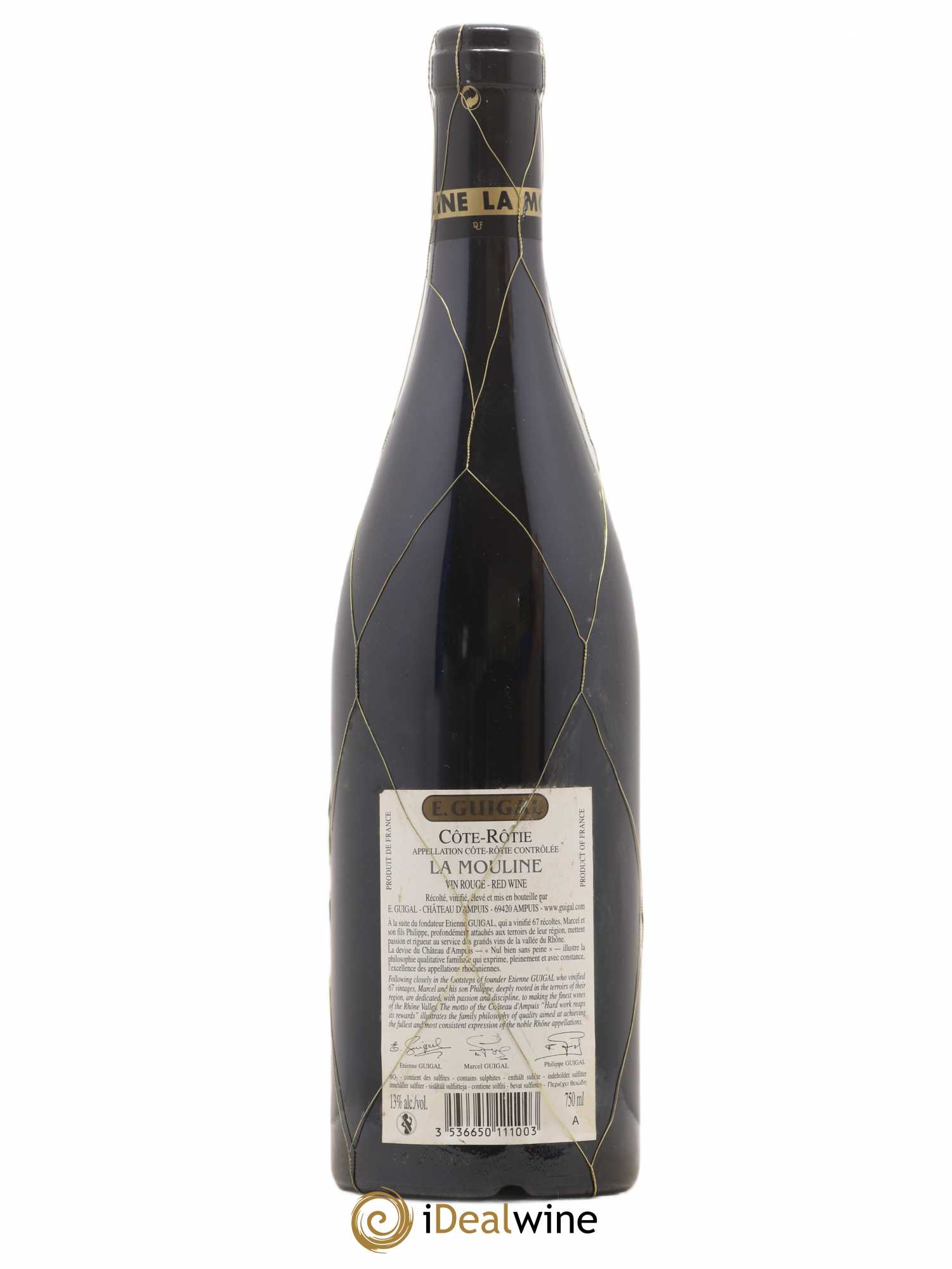 Côte-Rôtie La Mouline Guigal 2007 - Lot de 1 bouteille - 1