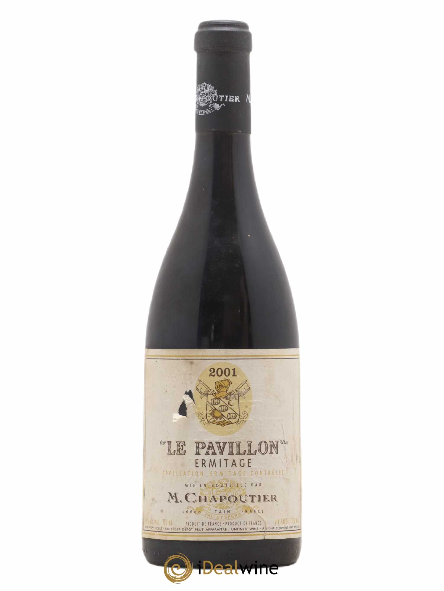 Hermitage Ermitage Le Pavillon Chapoutier 2001 - Lot de 1 bouteille - 0