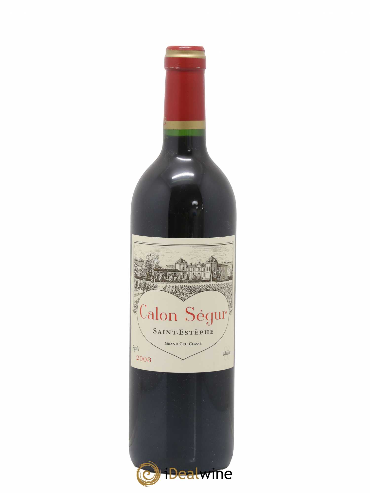 Château Calon Ségur 3ème Grand Cru Classé 2003 - Lot de 1 bouteille - 0