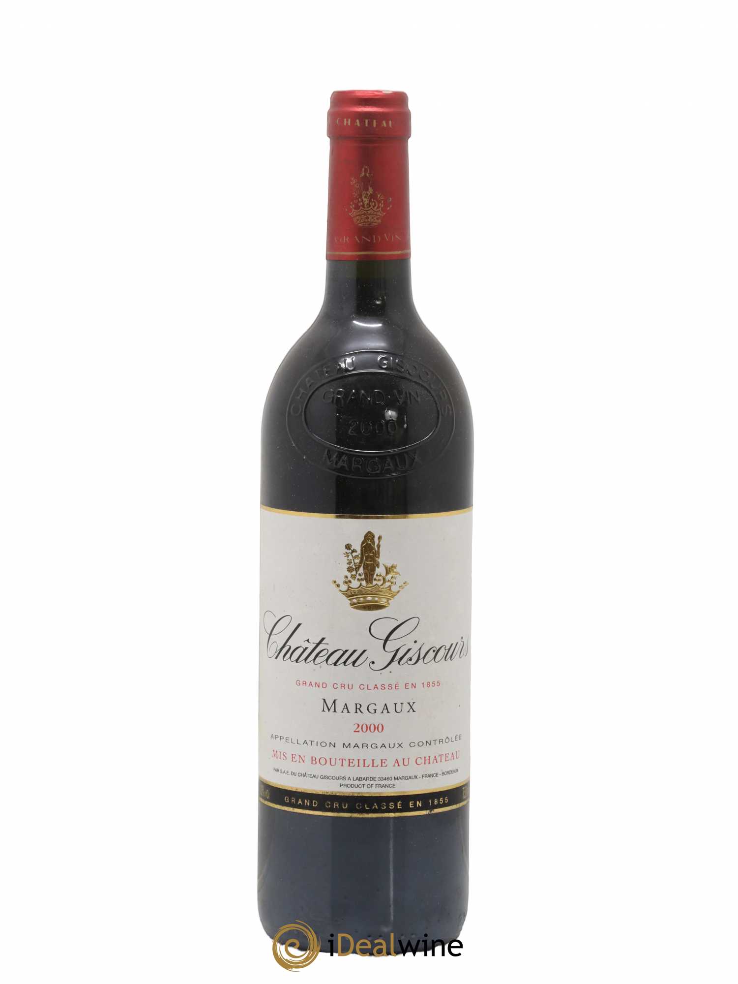 Château Giscours 3ème Grand Cru Classé 2000 - Lot de 1 bouteille - 0