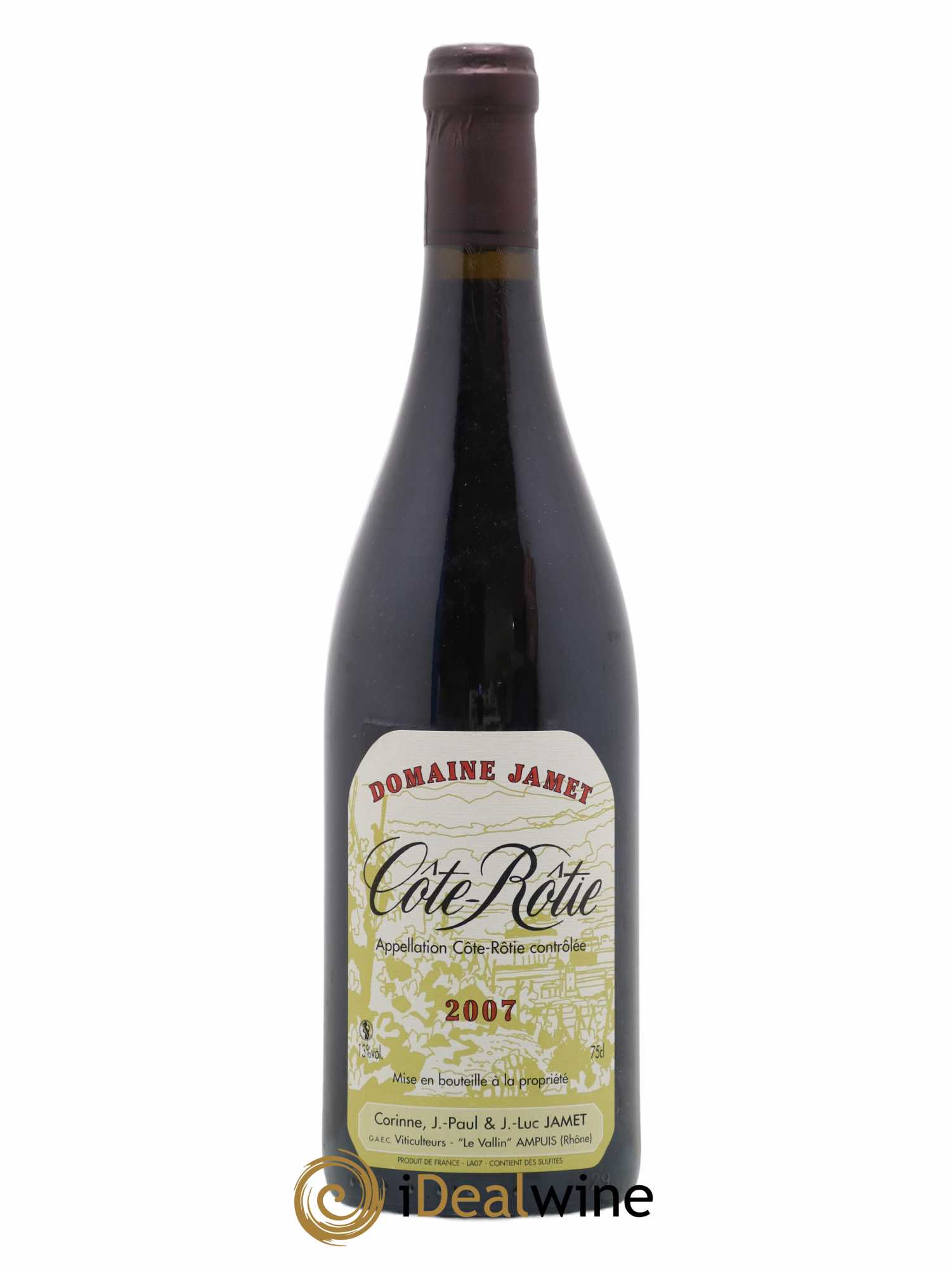 Côte-Rôtie Jamet (Domaine) 2007 - Lot de 1 bouteille - 0