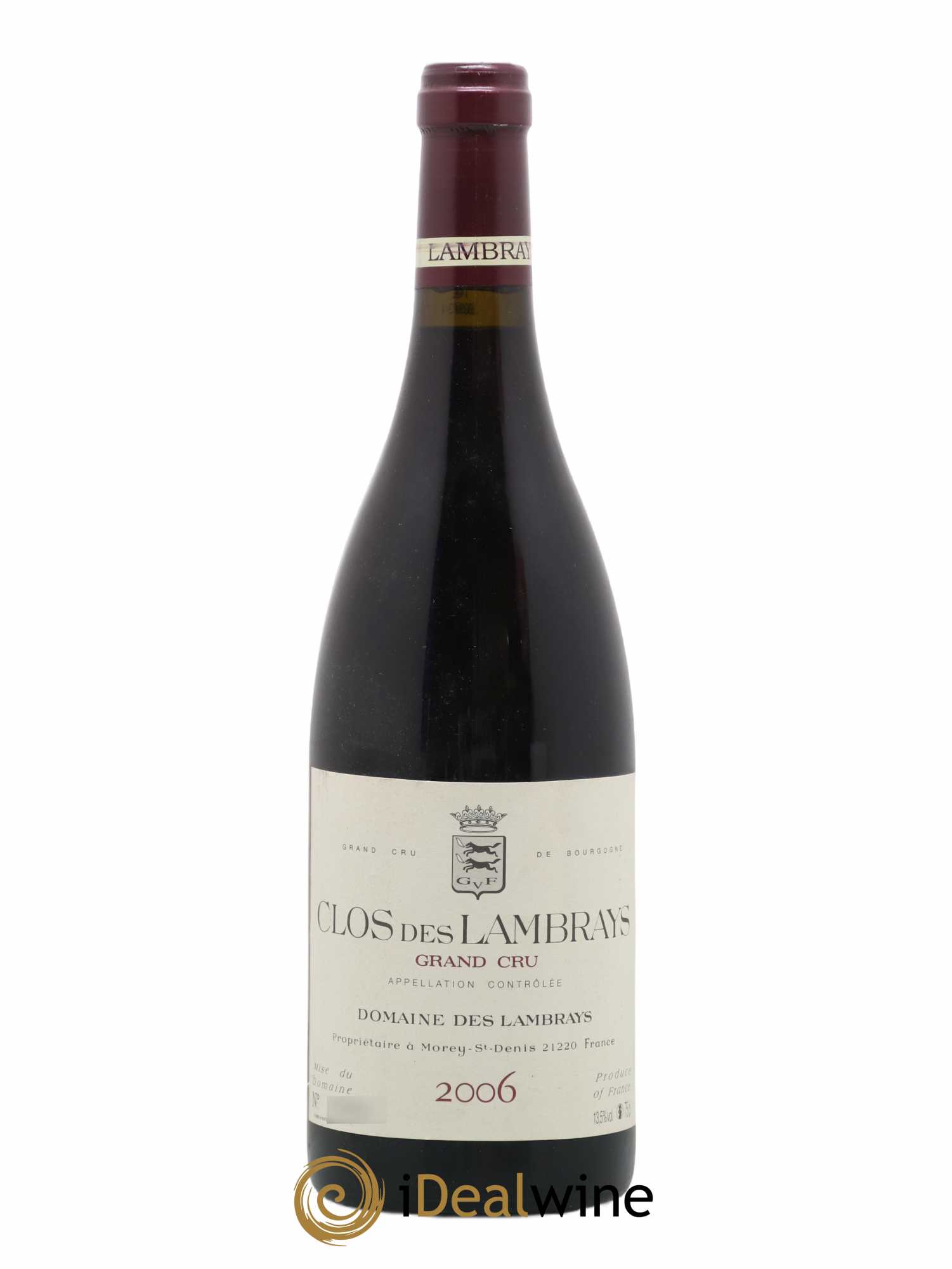 Clos des Lambrays Grand Cru Domaine des Lambrays 2006 - Lot de 1 bouteille - 0