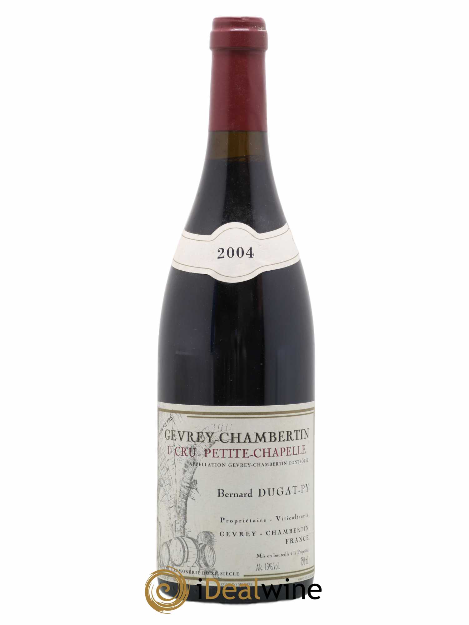 Gevrey-Chambertin 1er Cru Petite Chapelle Vieilles Vignes Dugat-Py 2004 - Lot de 1 bouteille - 0