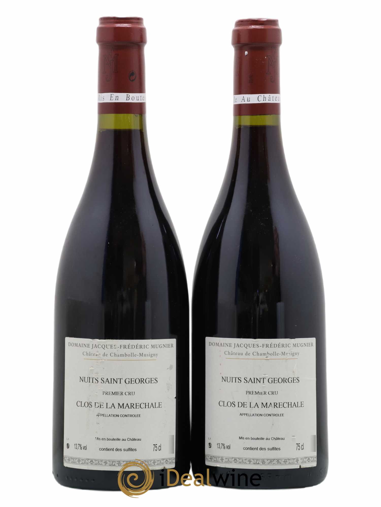 Nuits-Saint-Georges 1er Cru Clos de La Maréchale Jacques-Frédéric Mugnier 2009 - Lot de 2 bouteilles - 1