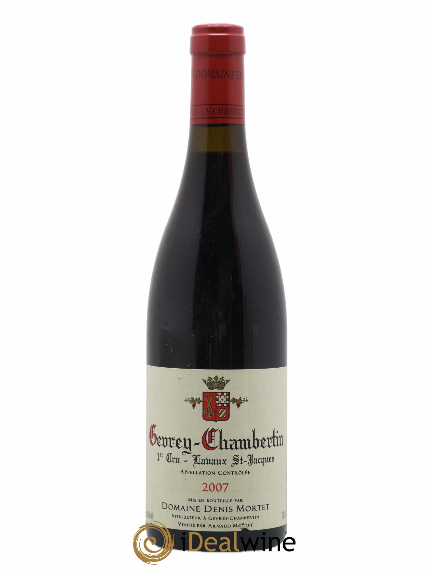 Gevrey-Chambertin 1er Cru Lavaux Saint Jacques Denis Mortet (Domaine) 2007 - Lot de 1 bouteille - 0