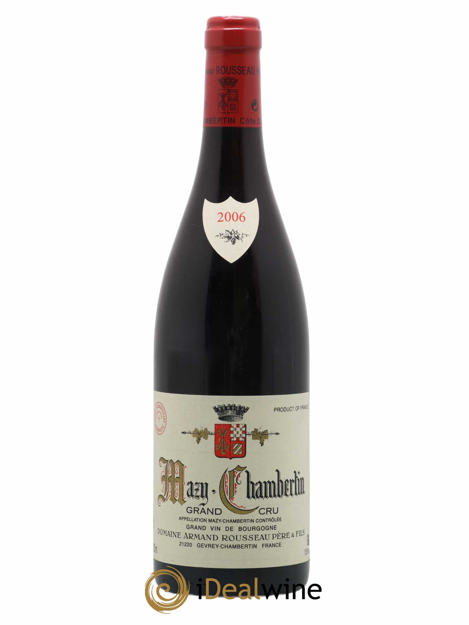 Mazis-Chambertin Grand Cru Armand Rousseau (Domaine) 2006 - Lot de 1 bouteille - 0