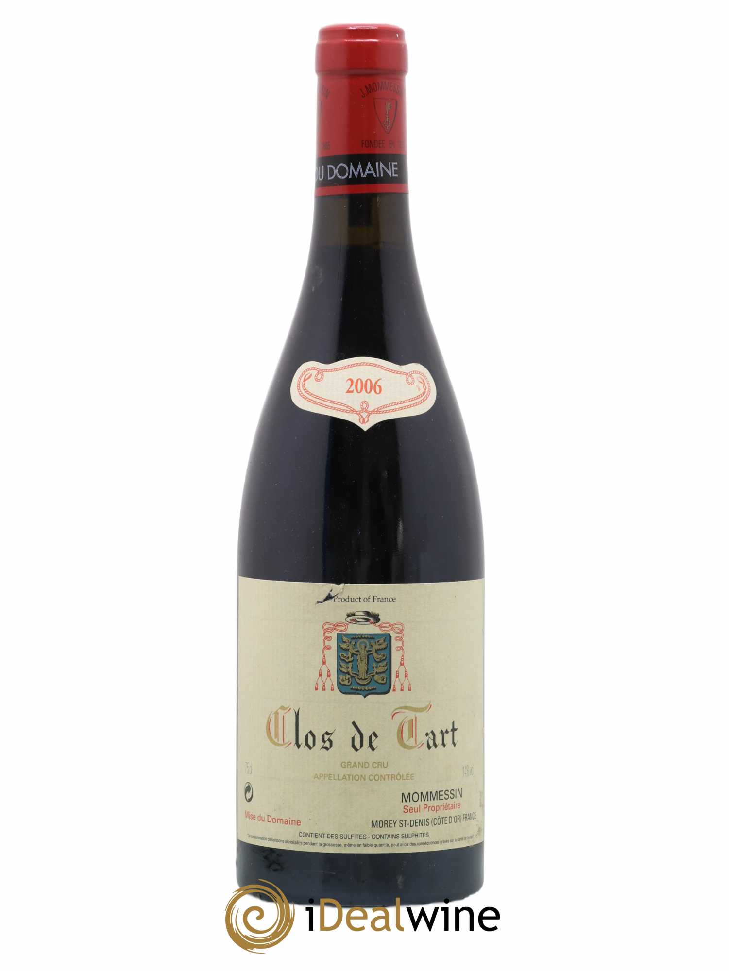 Clos de Tart Grand Cru Clos de Tart 2006 - Lot de 1 bouteille - 0