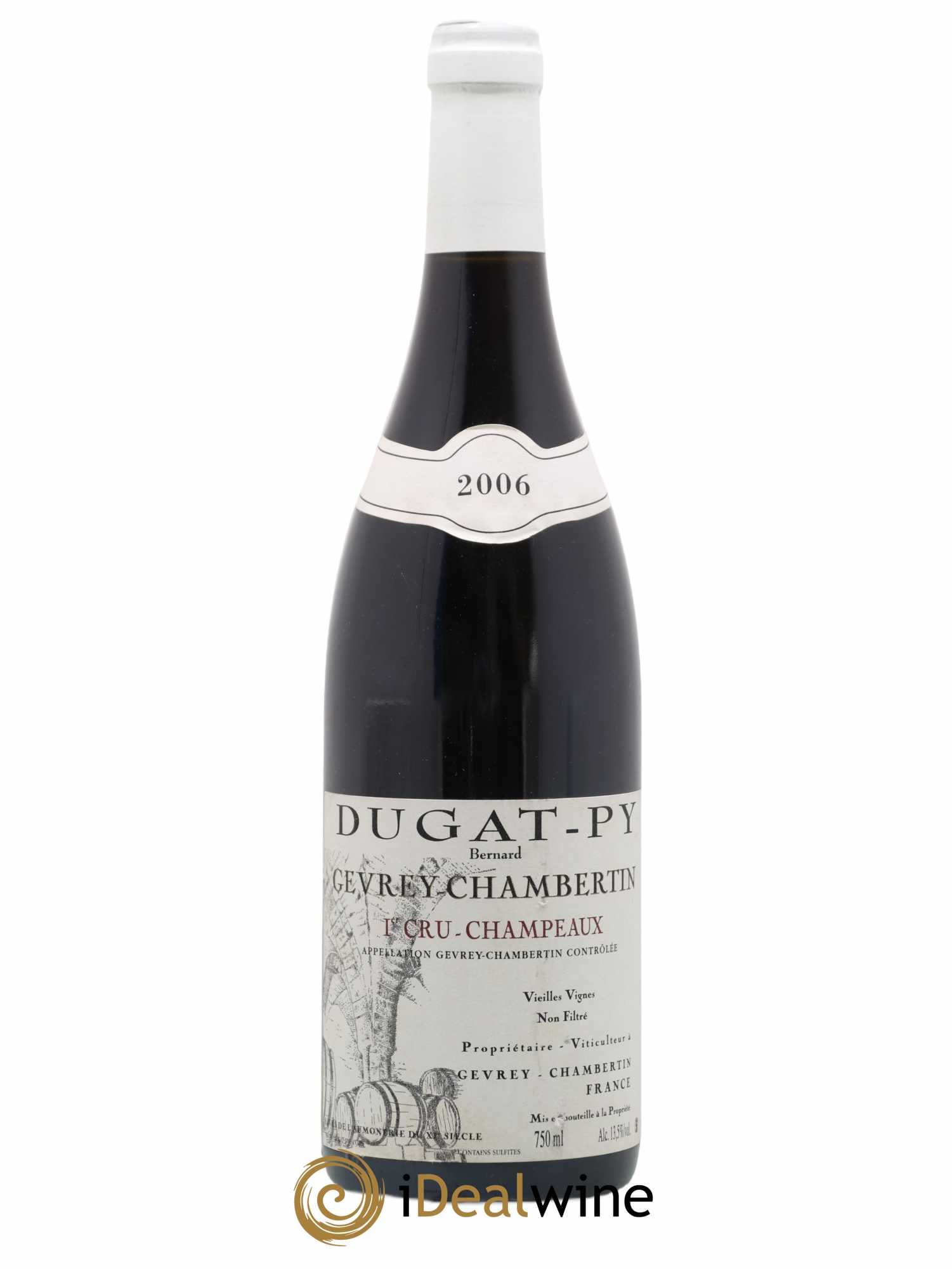 Gevrey-Chambertin 1er Cru Champeaux Dugat-Py 2006 - Lot de 1 bouteille - 0