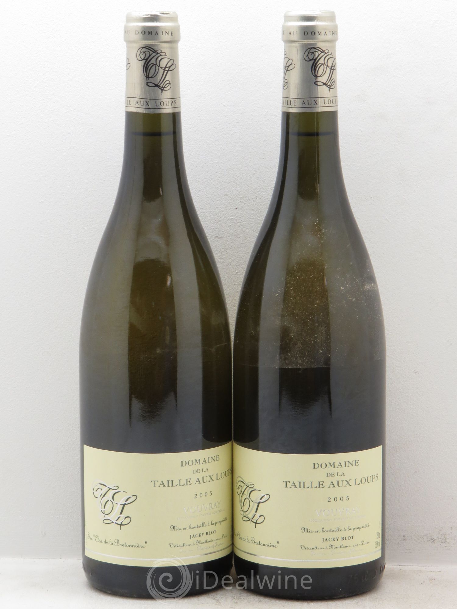 Vouvray Clos de la Bretonnière La Taille aux Loups 2005 - Lot de 2 bouteilles - 0