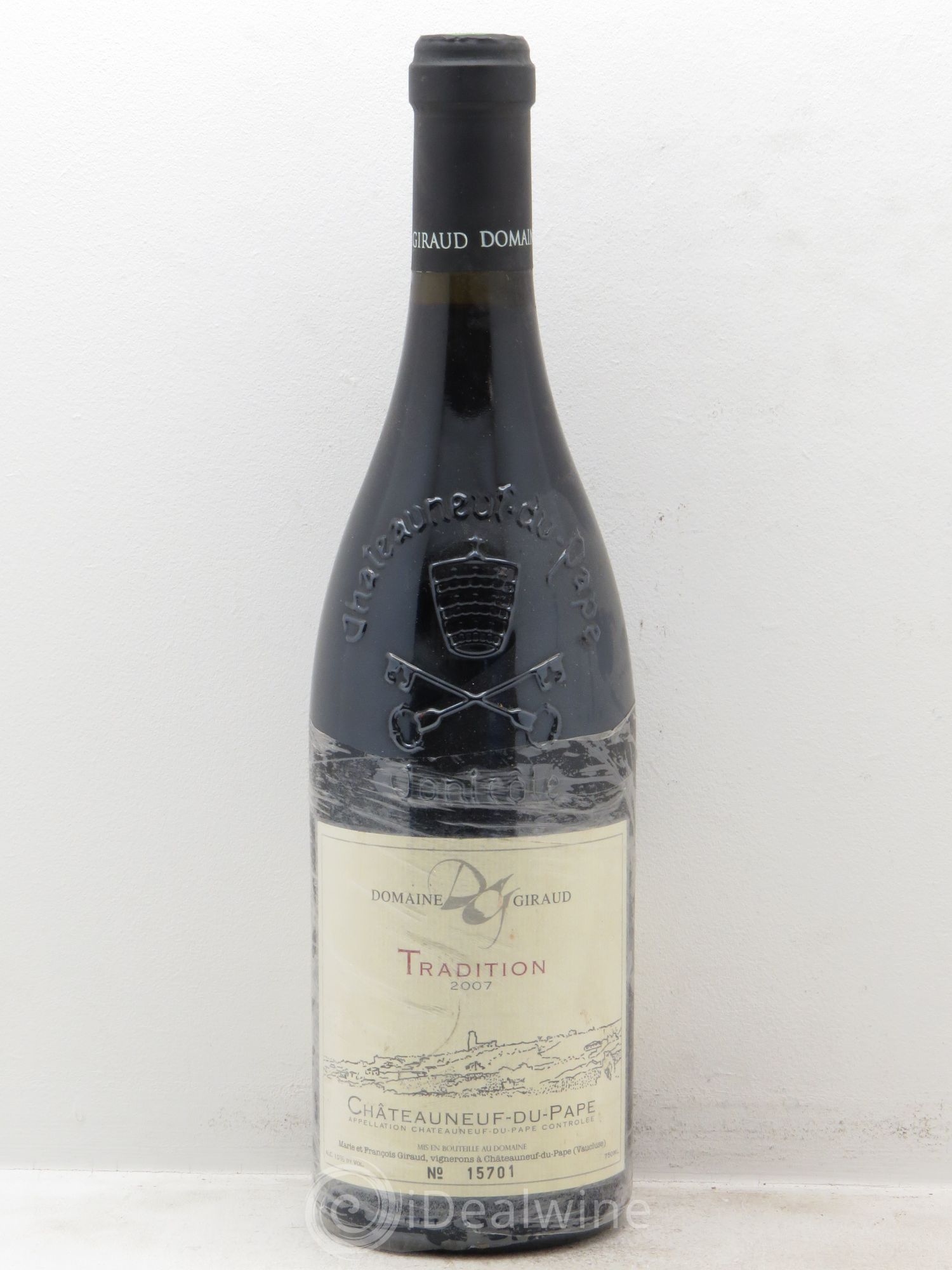 Châteauneuf-du-Pape Tradition Giraud 2007 - Posten von 1 Flasche - 0