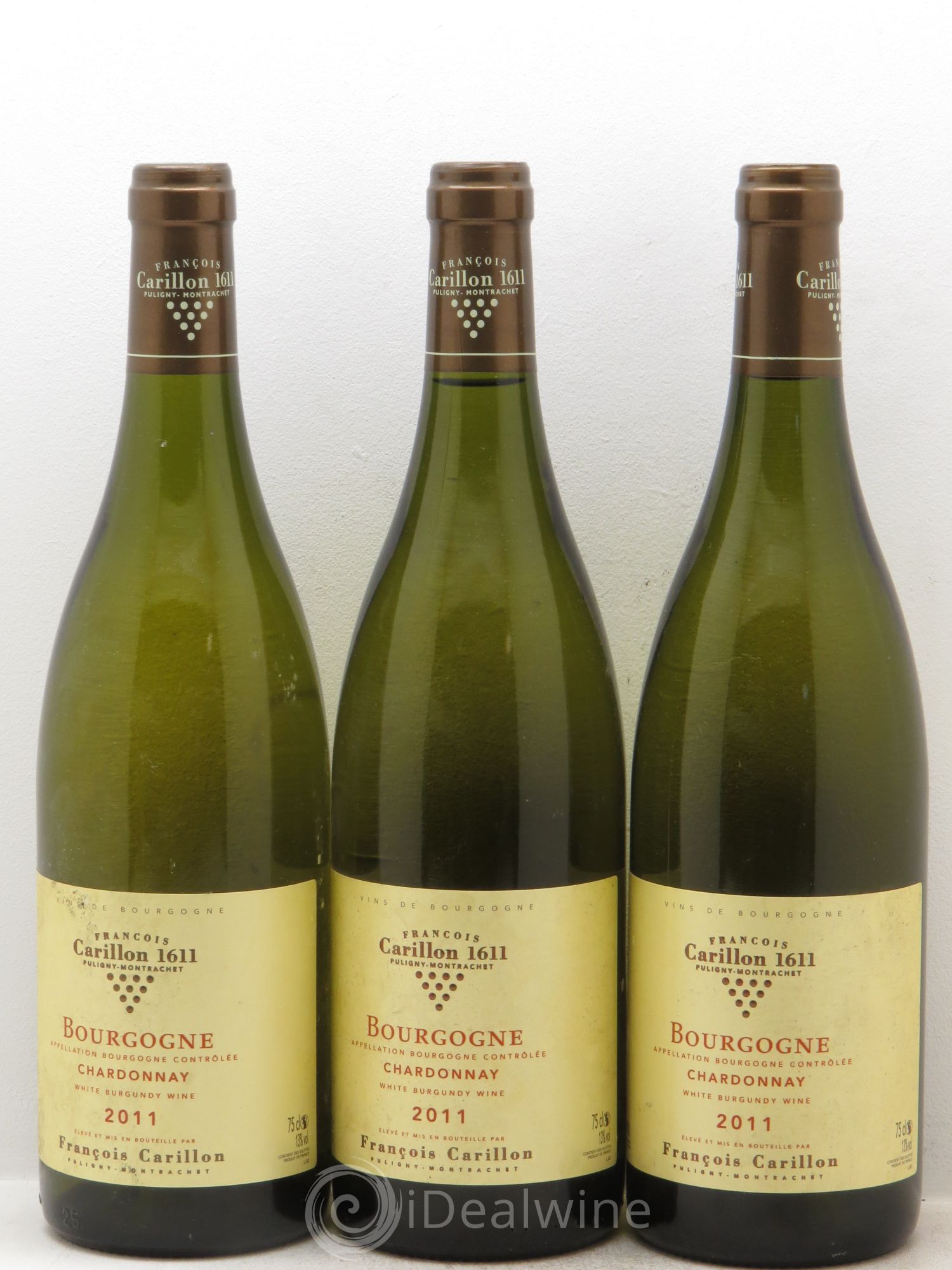 Bourgogne Carillon.F 2011 - Posten von 3 Flaschen - 0