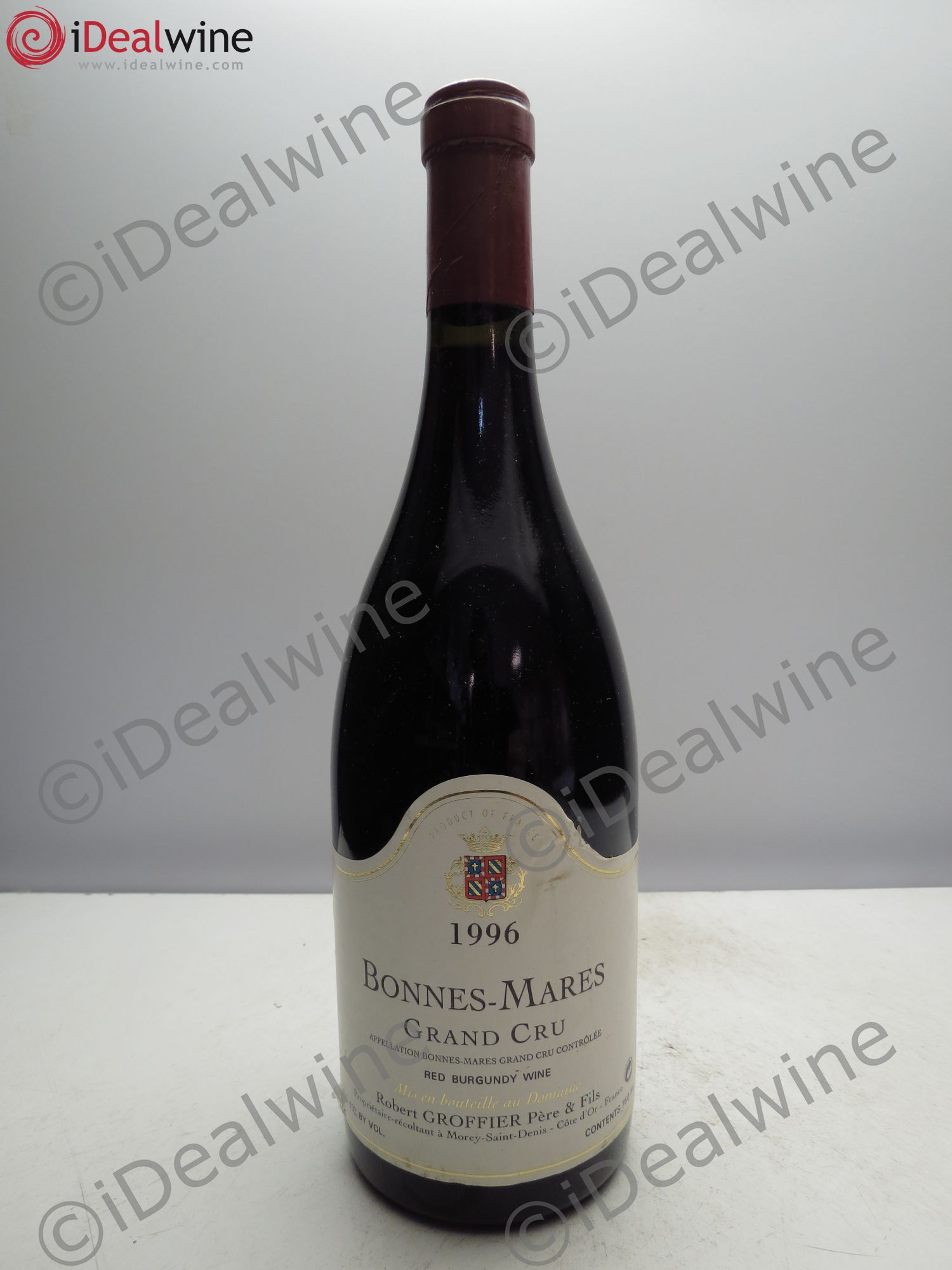 Bonnes-Mares Grand Cru Robert Groffier Père & Fils (Domaine) 1996 - Lot de 1 bouteille - 0