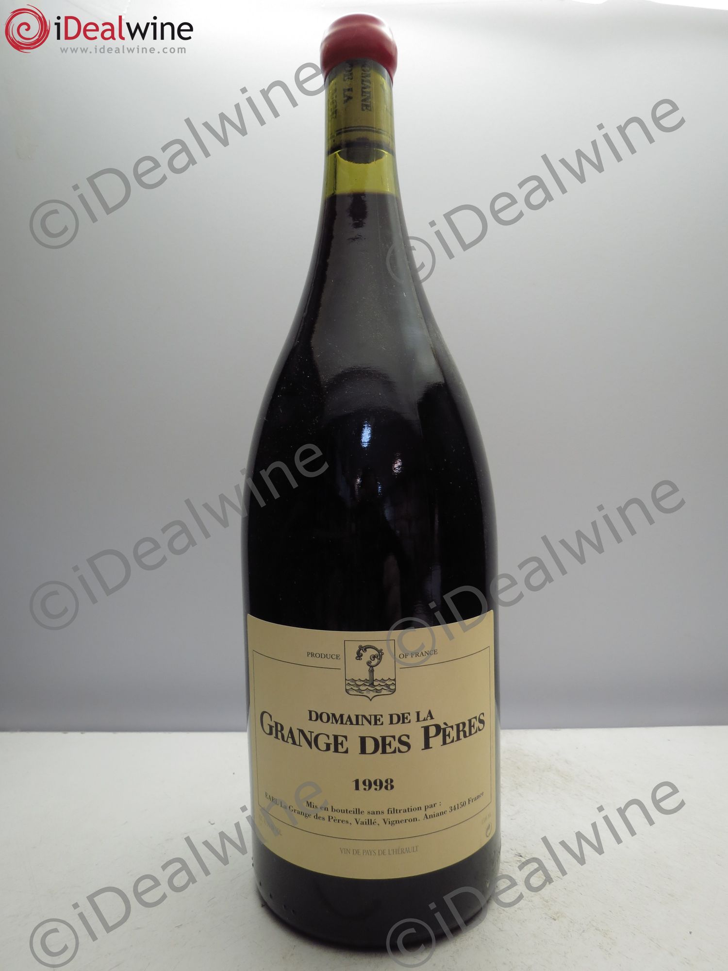 Pays d'Hérault Grange des Pères Laurent Vaillé 1998 - Lot de 1 magnum - 0