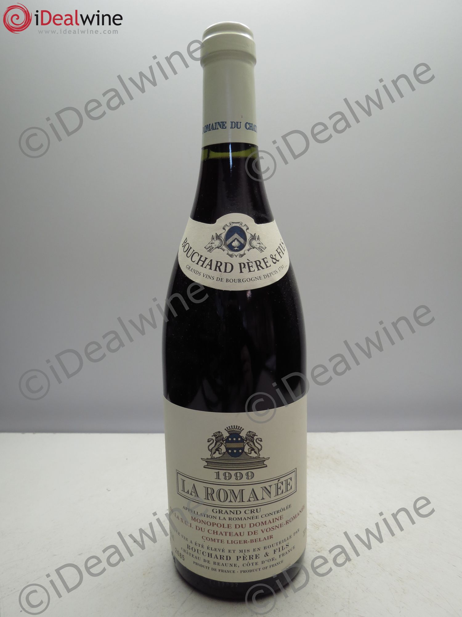 La Romanée Grand Cru Comte Liger-Belair (Domaine du) Bouchard 1999 - Lot de 1 bouteille - 0