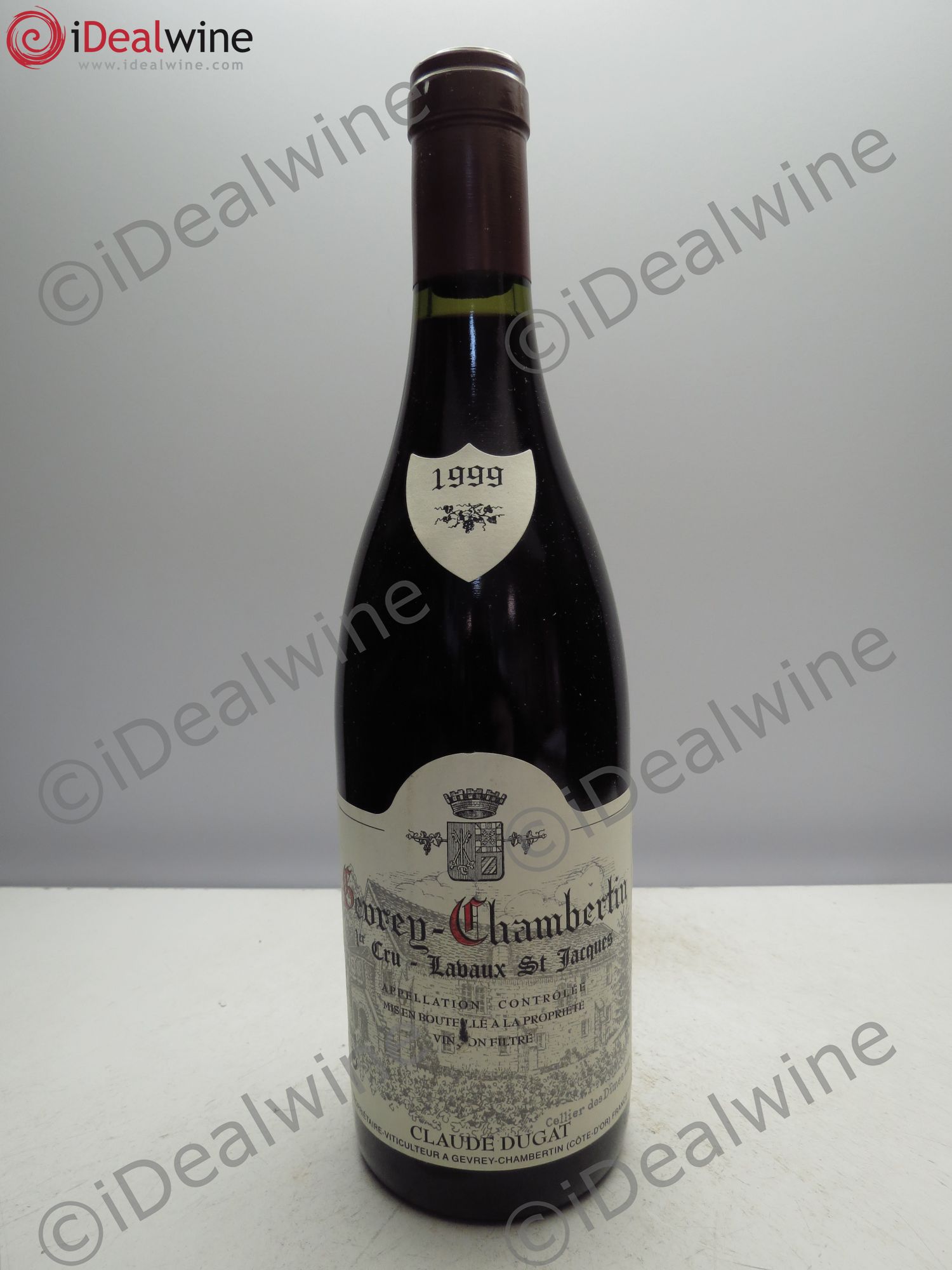 Gevrey-Chambertin 1er Cru Lavaux Saint-Jacques Claude Dugat 1999 - Lot de 1 bouteille - 0