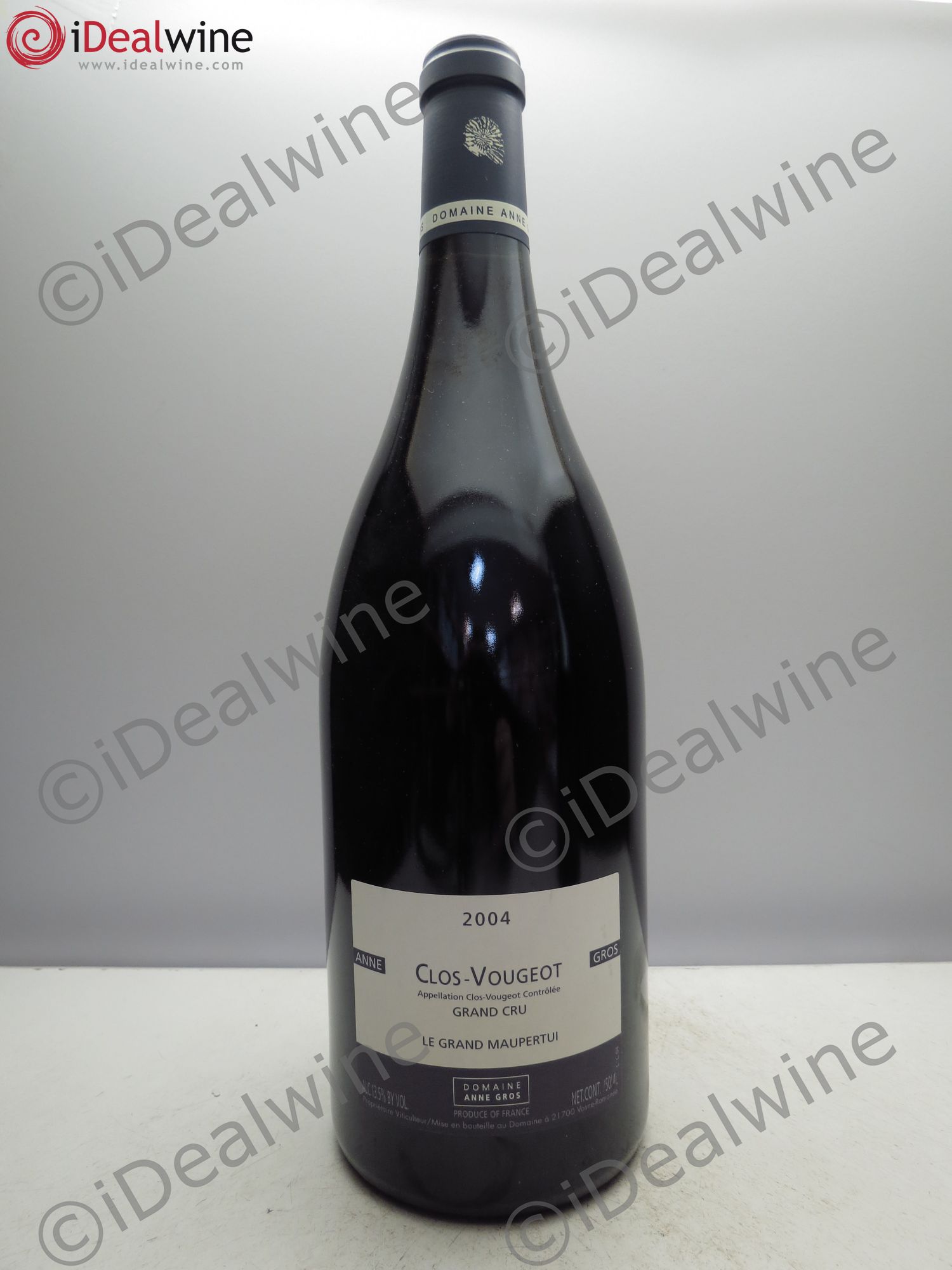 Clos de Vougeot Grand Cru Le Grand Maupertui Anne Gros 2004 - Lot de 1 magnum - 0