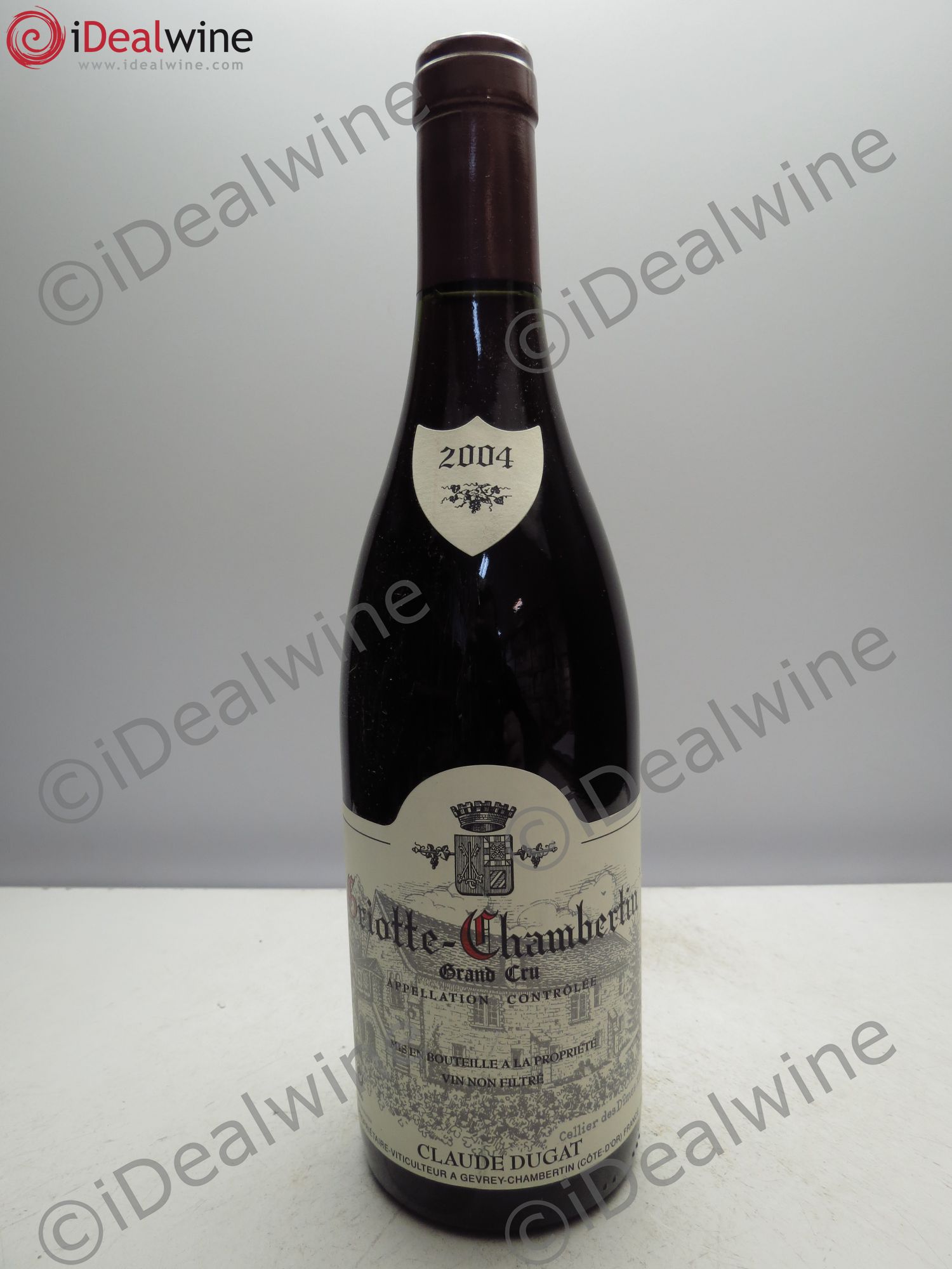 Griotte-Chambertin Grand Cru Claude Dugat 2004 - Lot de 1 bouteille - 0