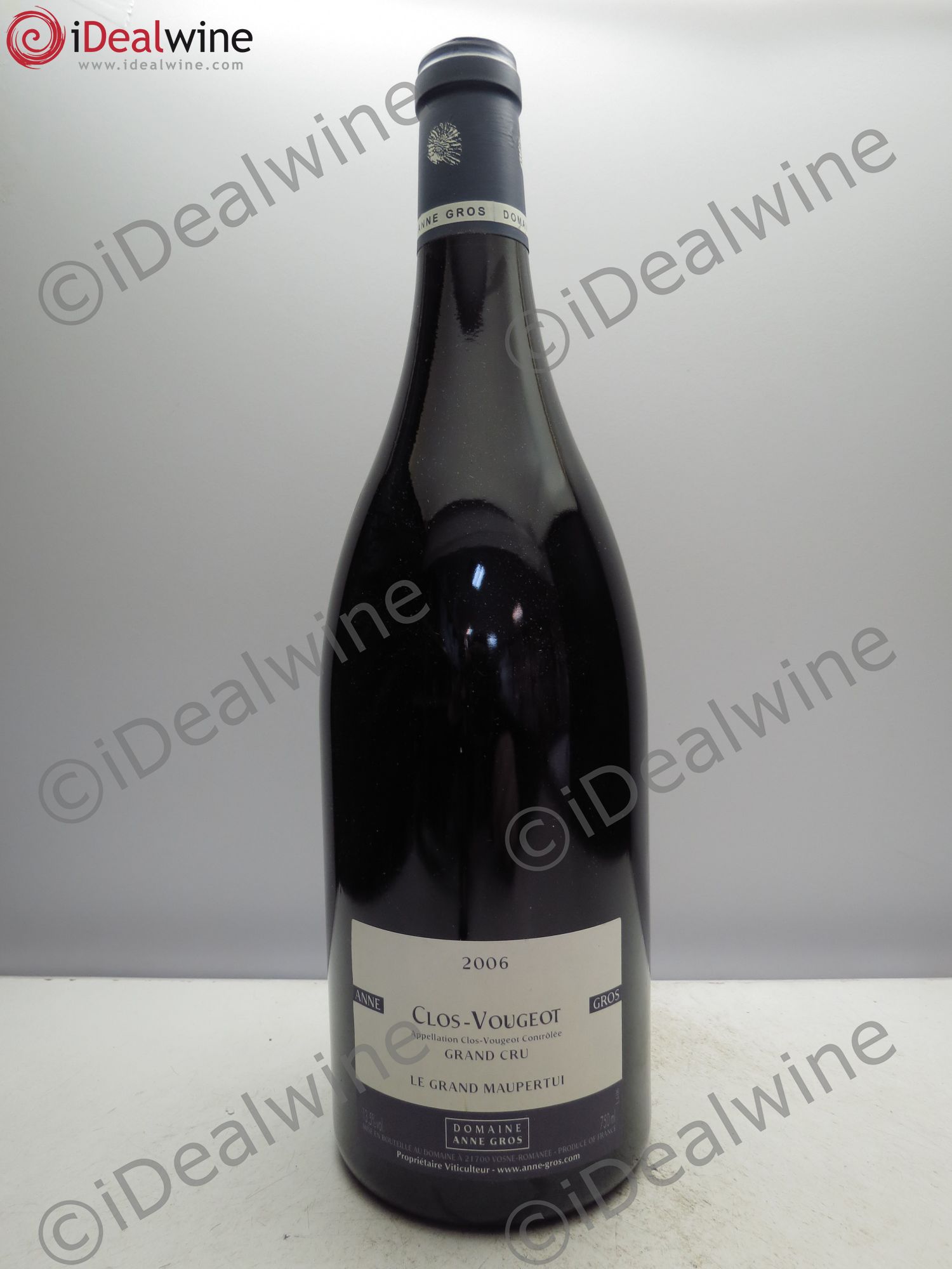 Clos de Vougeot Grand Cru Le Grand Maupertui Anne Gros 2006 - Lot de 1 magnum - 0