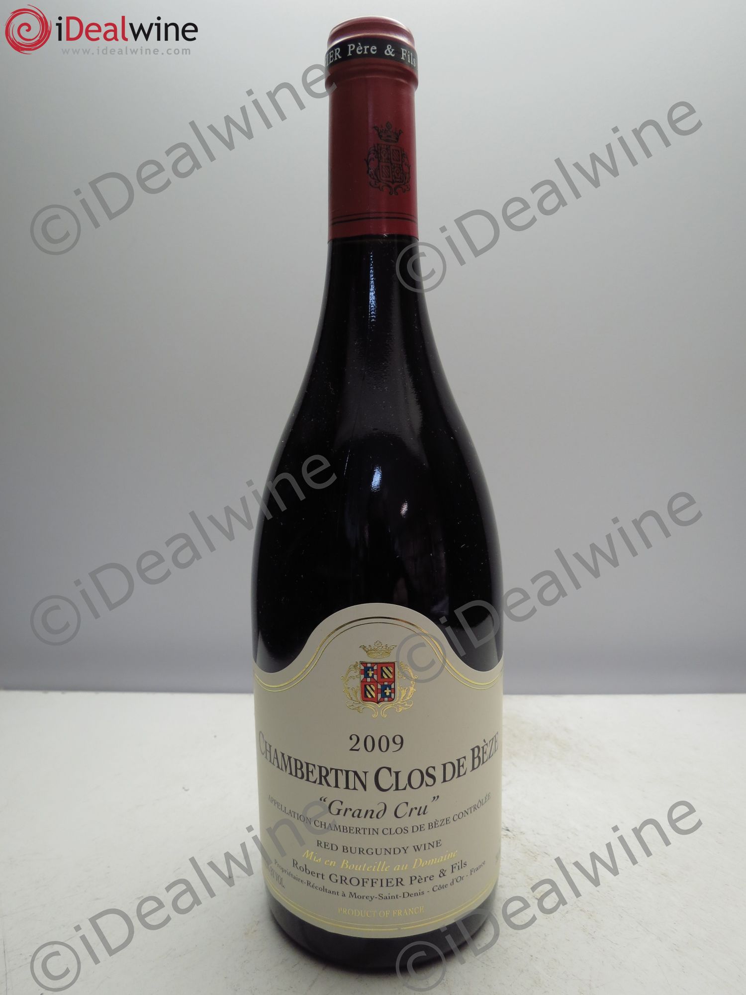 Chambertin Clos de Bèze Grand Cru Robert Groffier Père & Fils (Domaine) 2009 - Lot de 1 bouteille - 0