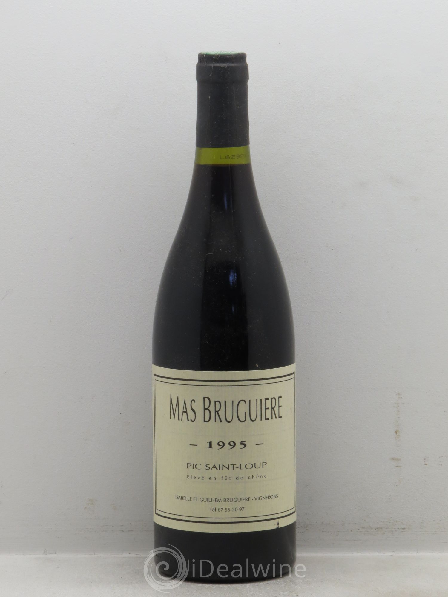 Coteaux du Languedoc Pic Saint Loup Mas Bruguière 1995 - Posten von 1 Flasche - 0