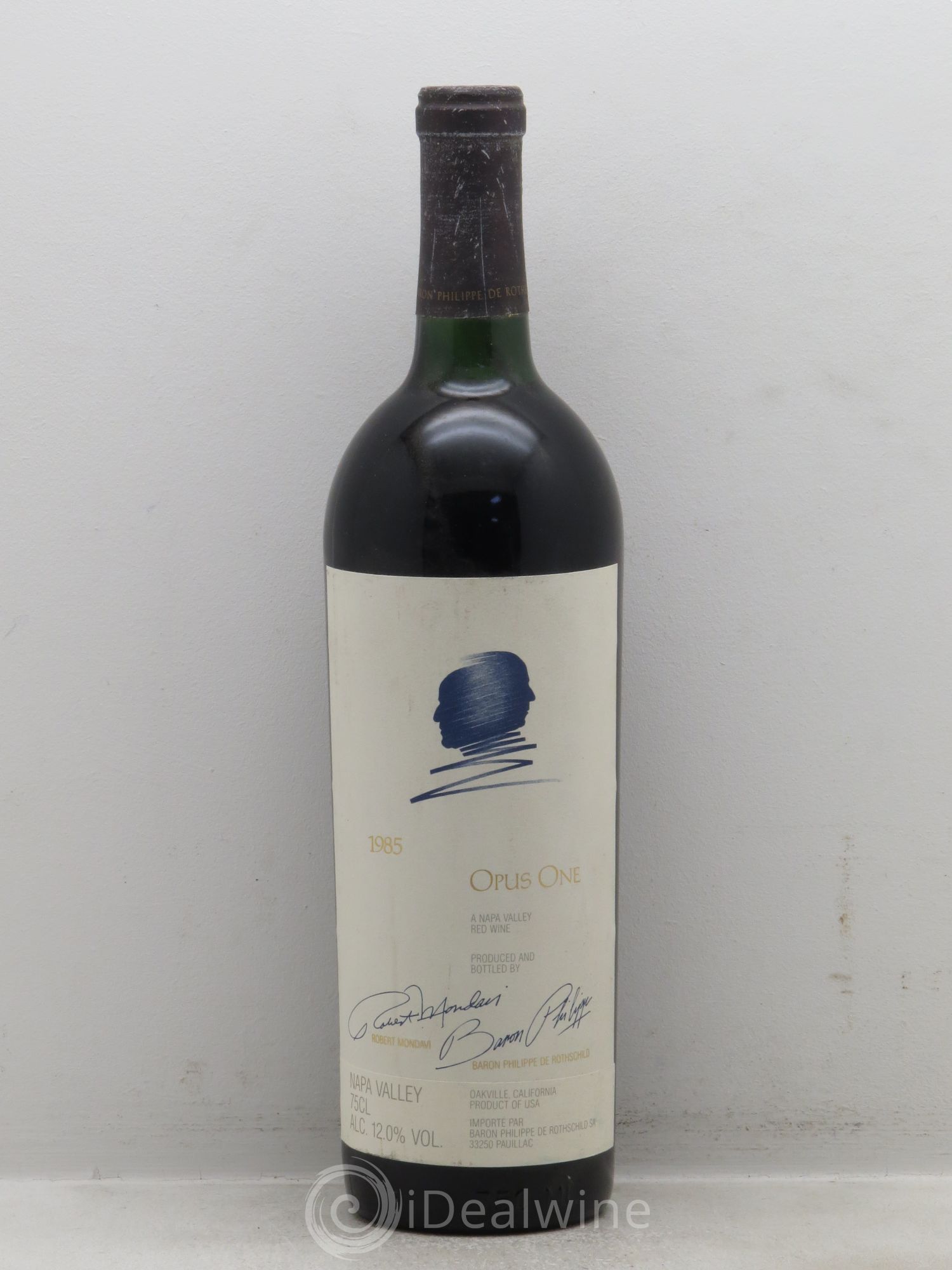 Napa Valley Opus One Robert Mondavi 1985 - Lot de 1 bouteille - 0
