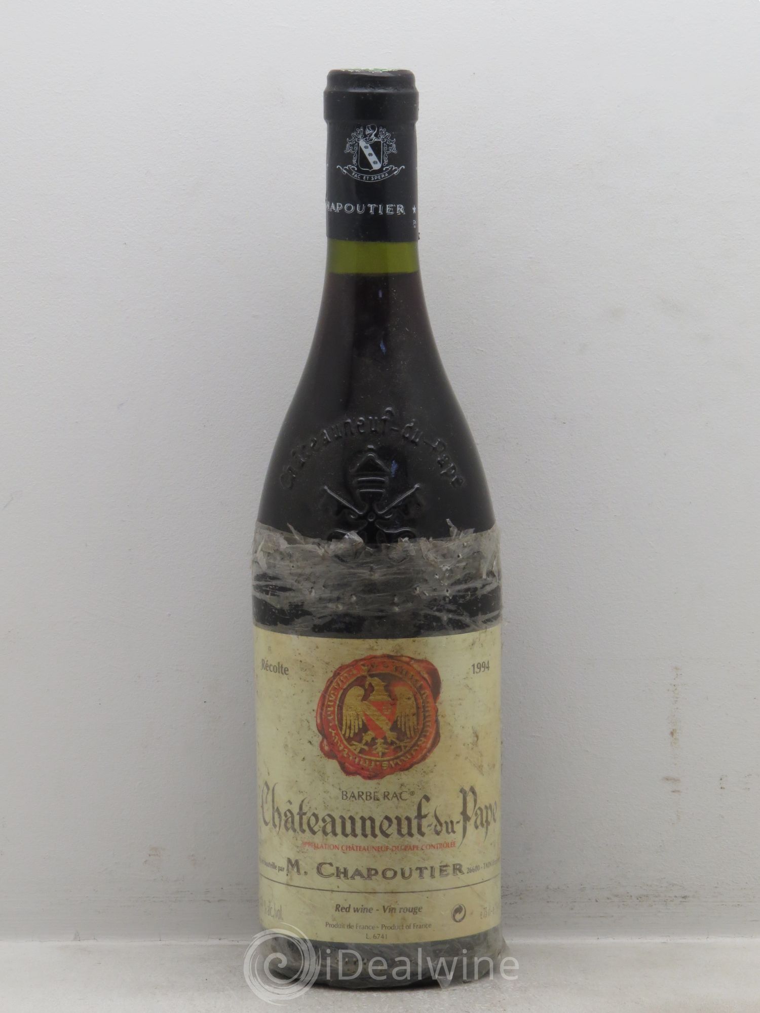 Châteauneuf-du-Pape Barbe Rac Chapoutier 1994 - Lot de 1 bouteille - 0