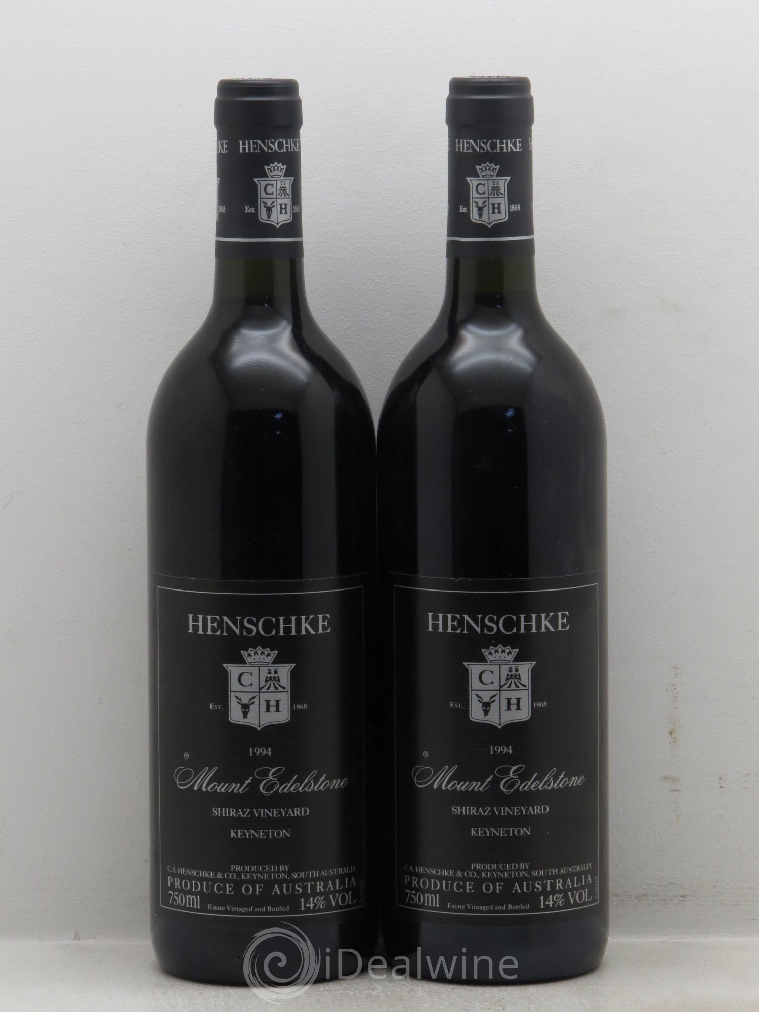 Australie Henschke Mount Edelstone 1994 - Posten von 2 Flaschen - 0