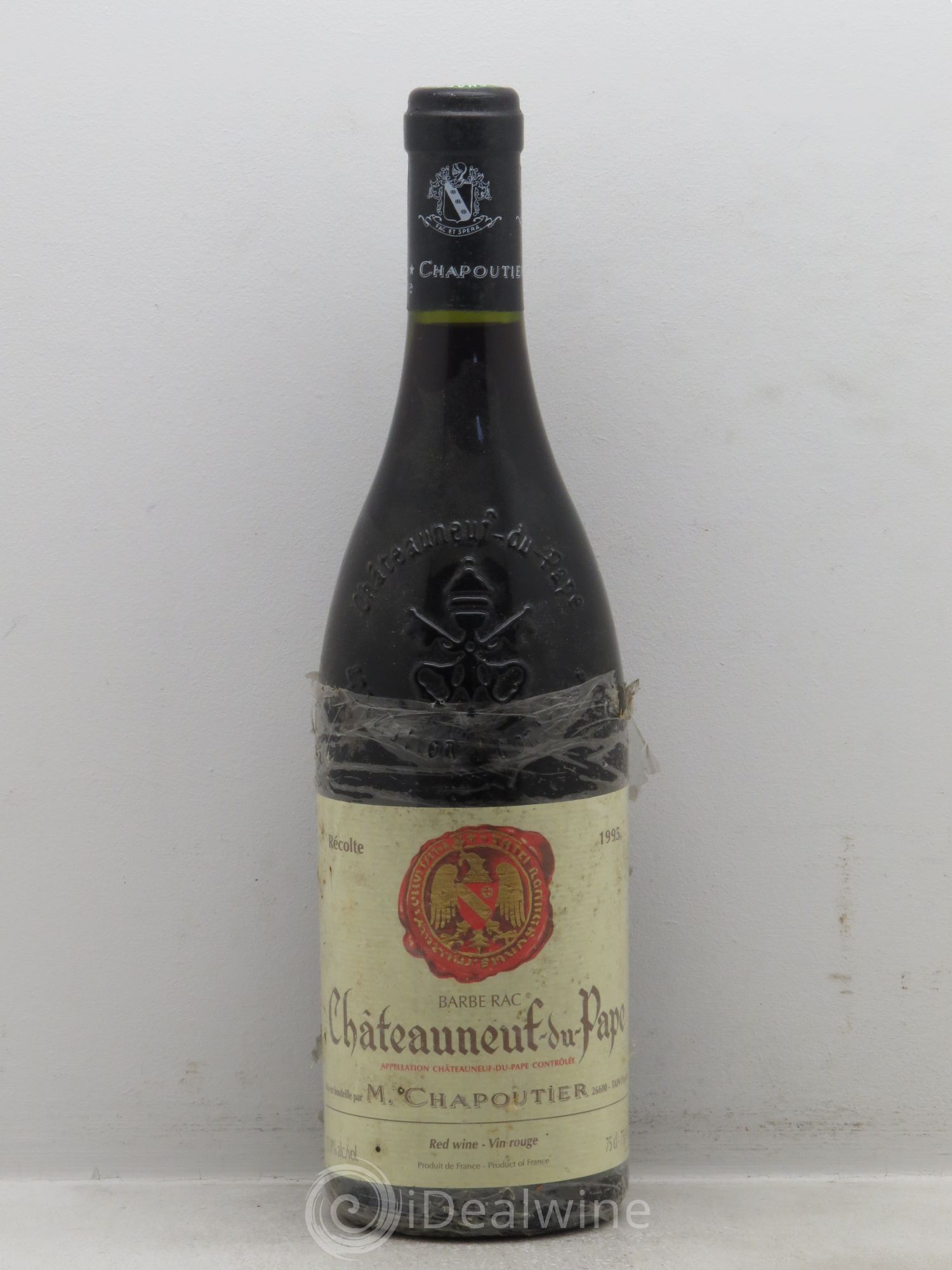 Châteauneuf-du-Pape Barbe Rac Chapoutier 1995 - Lot de 1 bouteille - 0