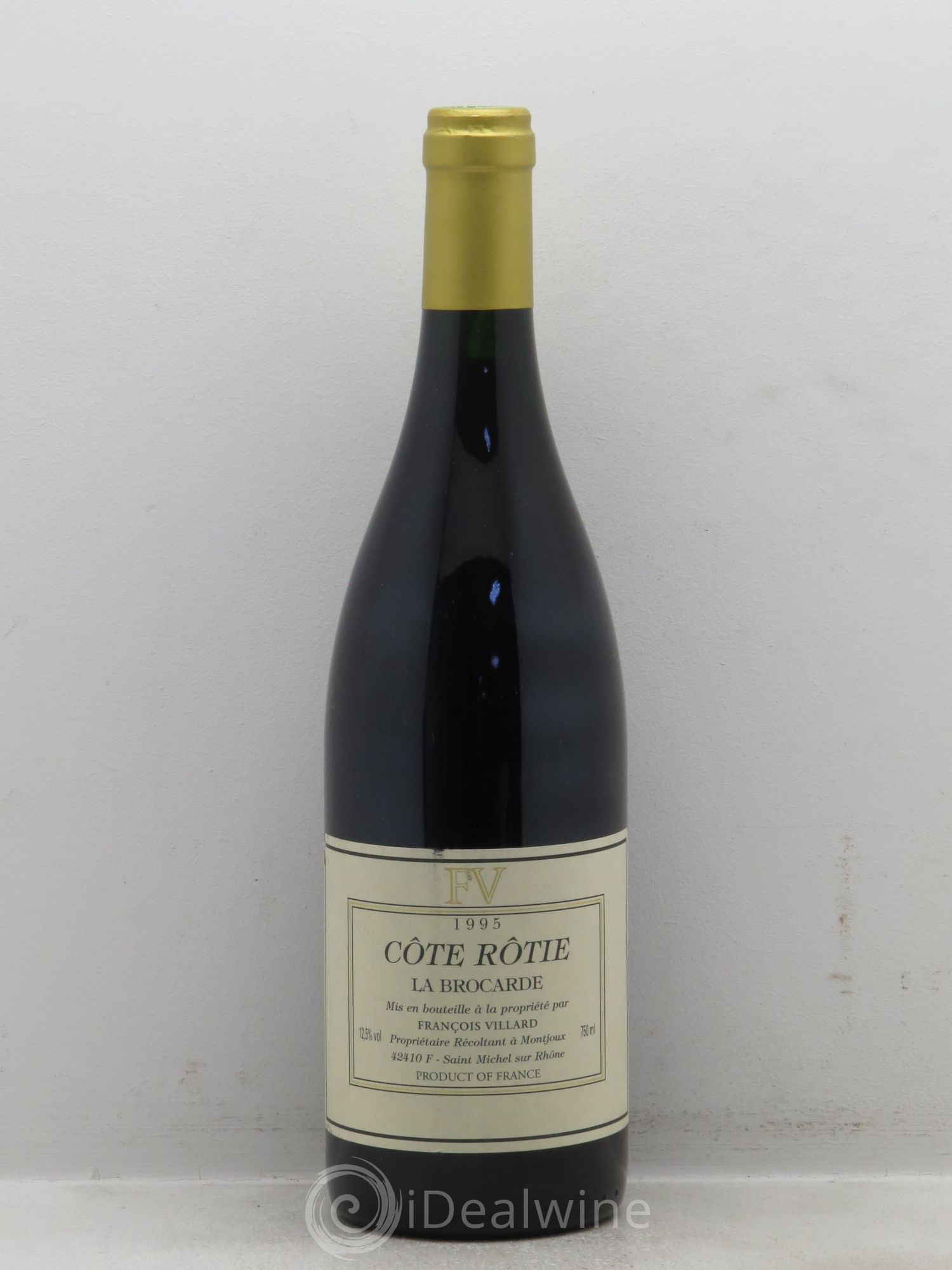 Côte-Rôtie La Brocarde François Villard 1995 - Lot de 1 bouteille - 0