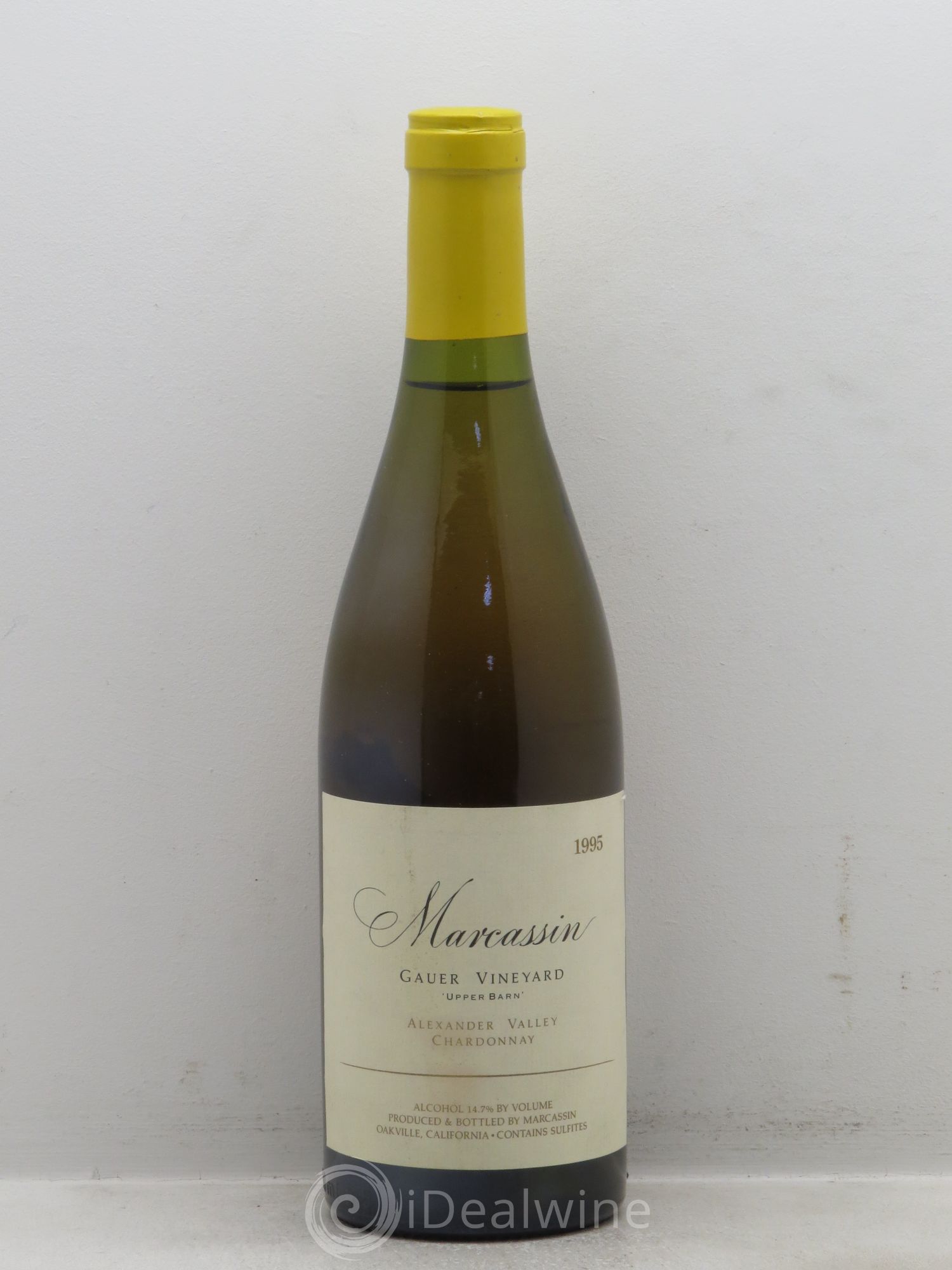 USA California Marcassin Gauer Vineyard Chardonnay Oakville Uper Barn 1995 - Posten von 1 Flasche - 0