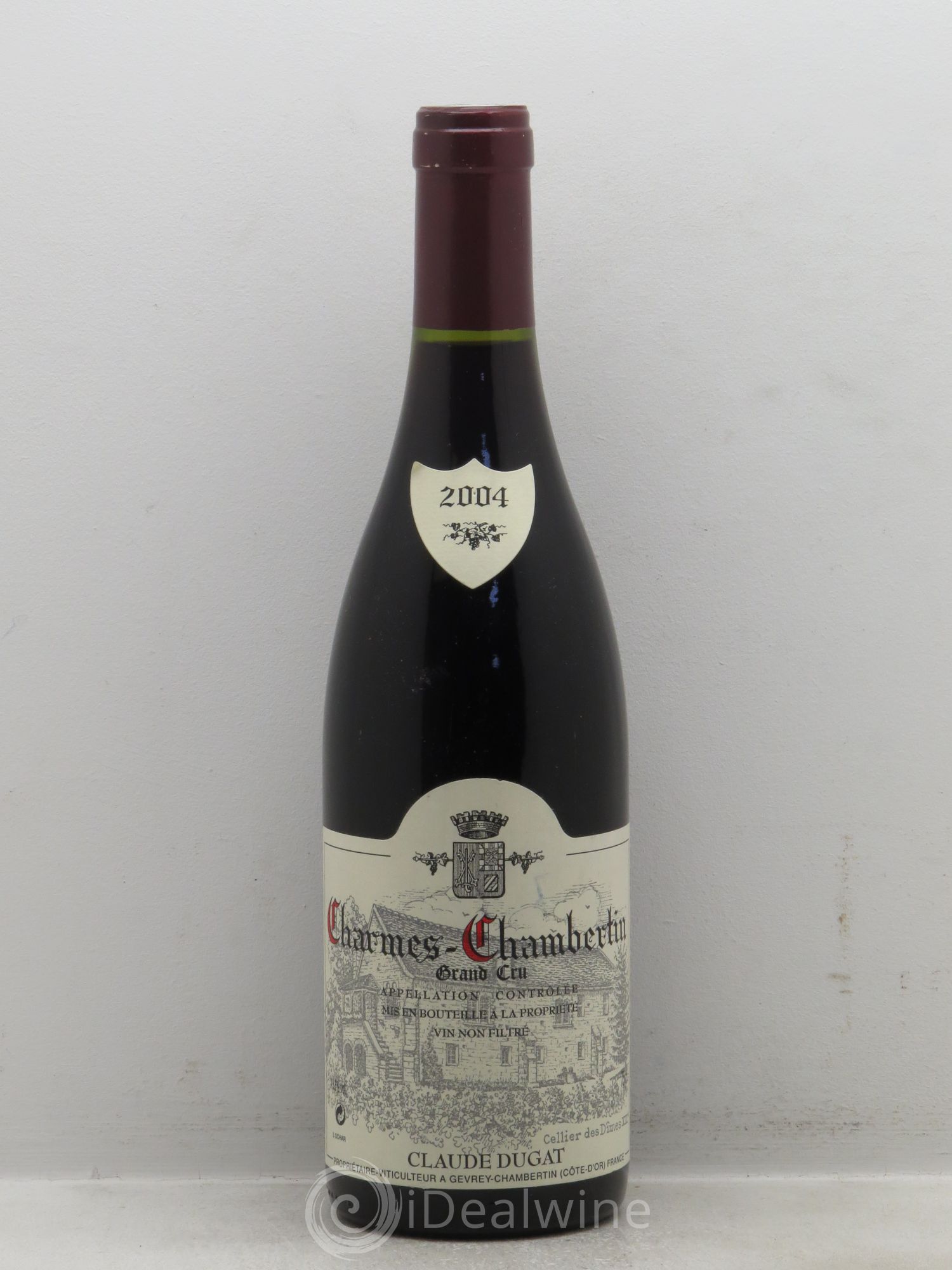 Charmes-Chambertin Grand Cru Claude Dugat 2004 - Lot de 1 bouteille - 0