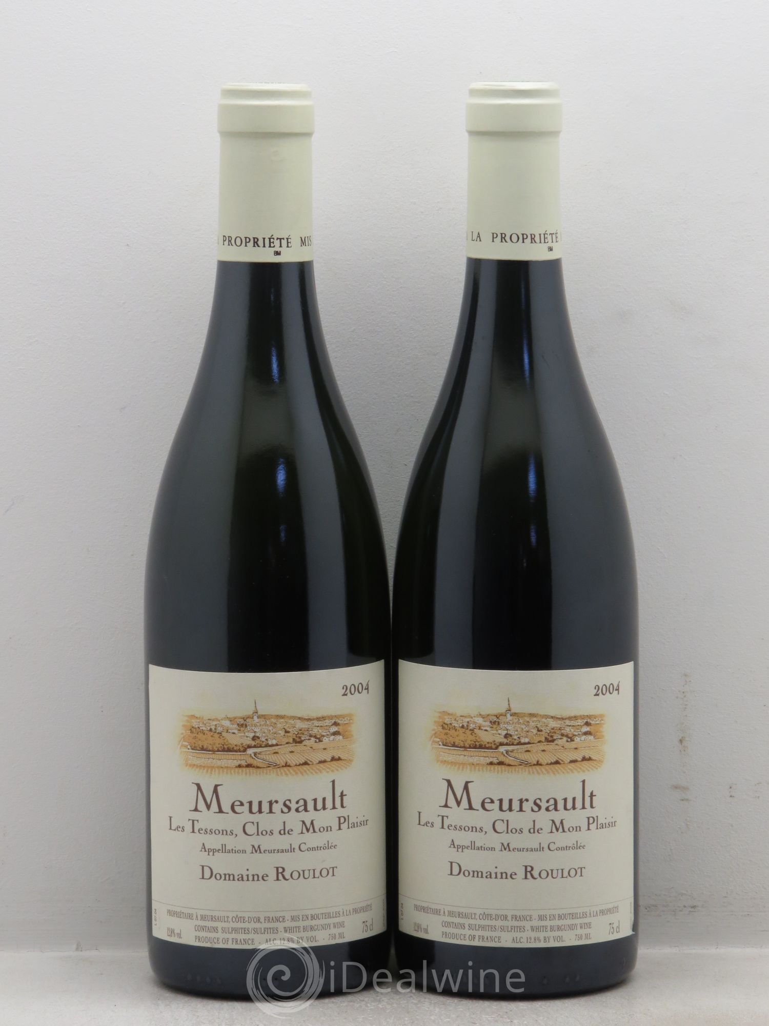 Meursault Les Tessons Clos de Mon plaisir Roulot (Domaine) 2004 - Lot de 2 bouteilles - 0