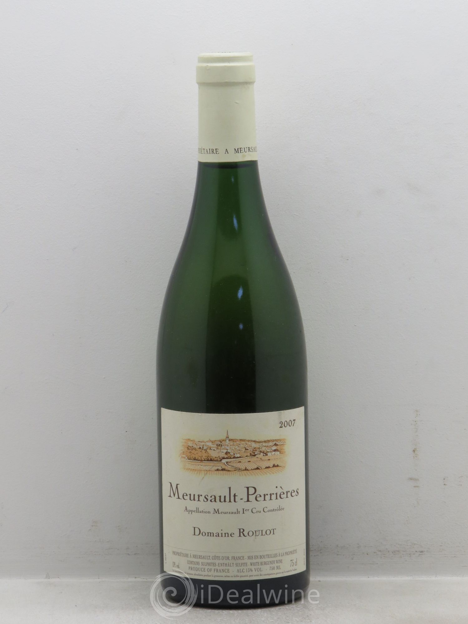 Meursault 1er Cru Perrières Roulot (Domaine) 2007 - Lot de 1 bouteille - 0