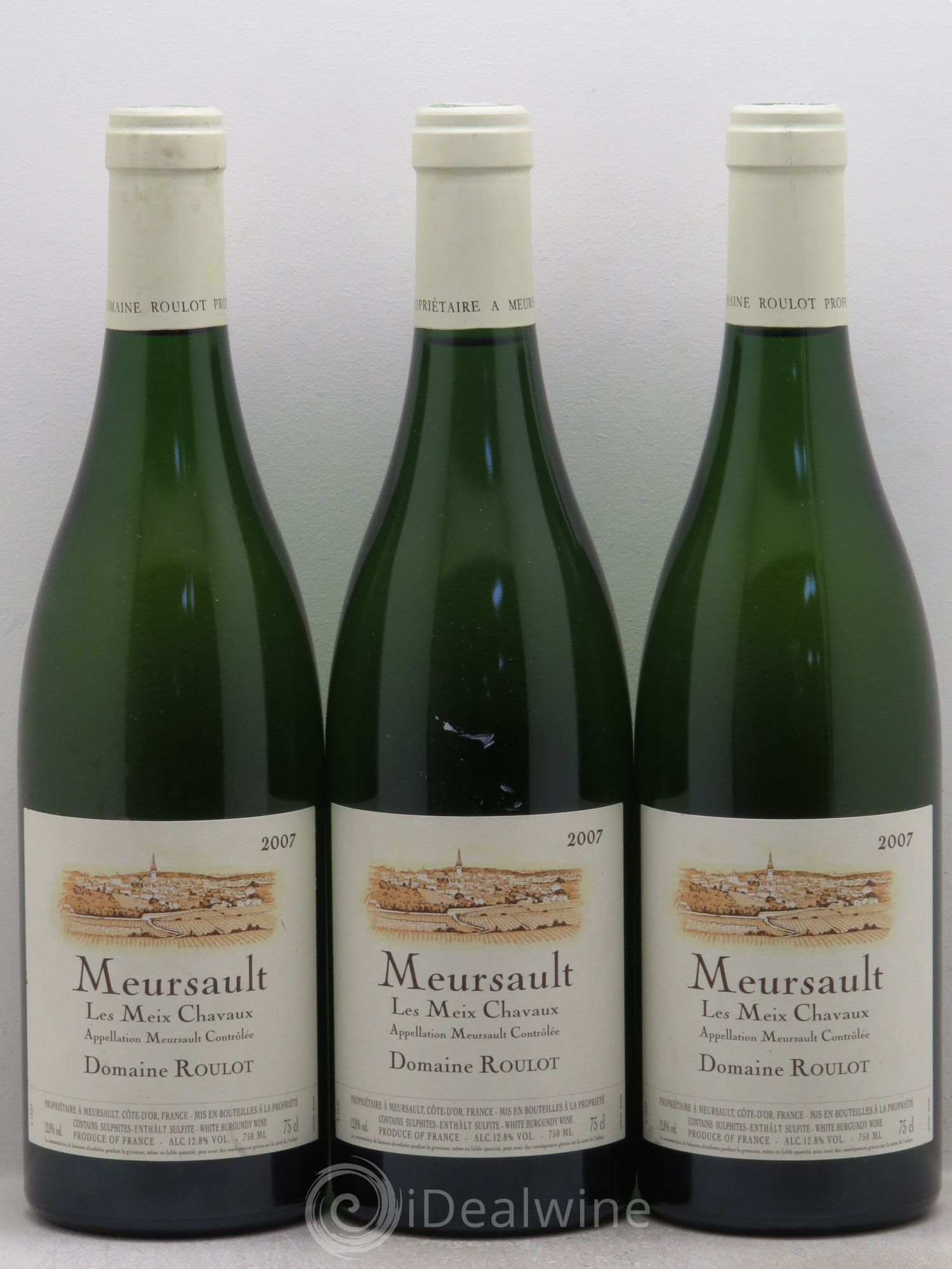 Meursault Meix Chavaux Roulot (Domaine) 2007 - Lot de 3 bouteilles - 0