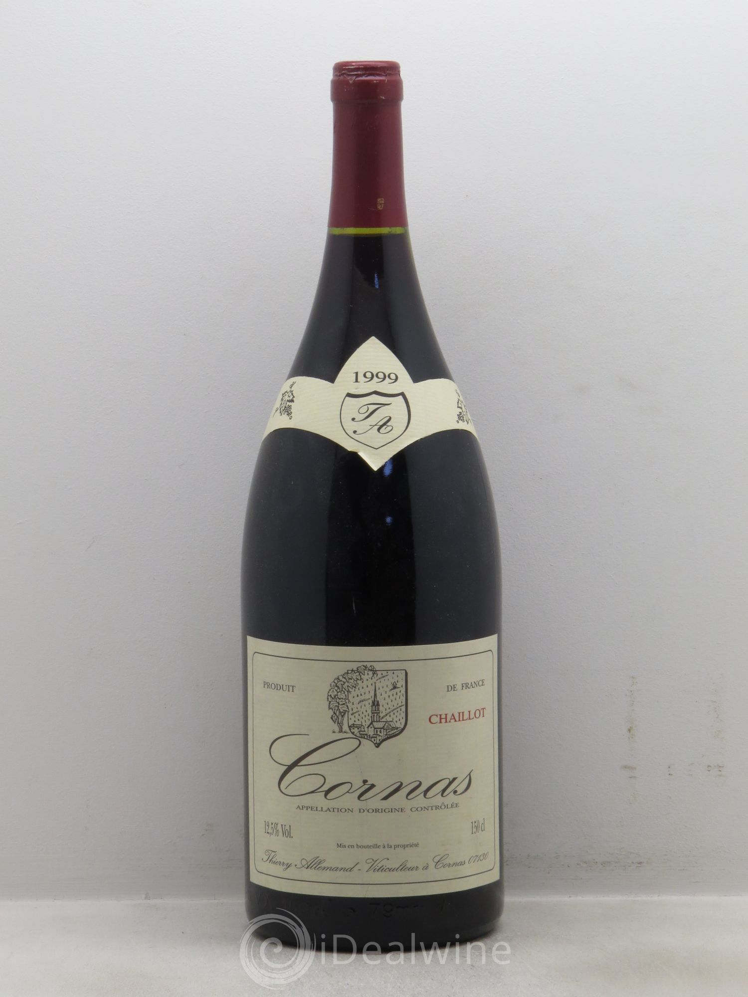 Cornas Thierry Allemand Chaillots 1999 - Lot de 1 magnum - 0