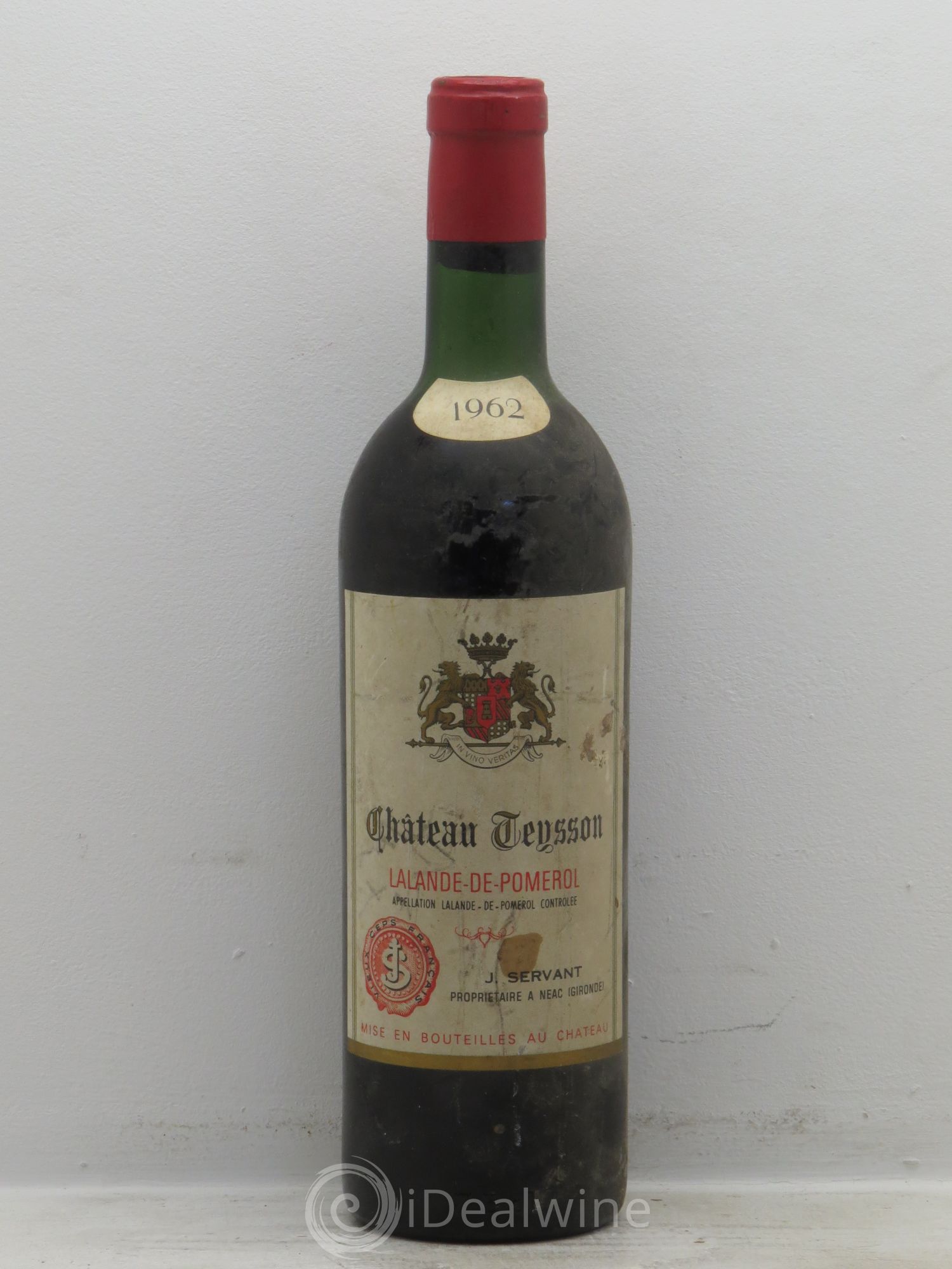 Bordeaux Château Teysson Lalande de Pomerol 1962 - Posten von 1 Flasche - 0