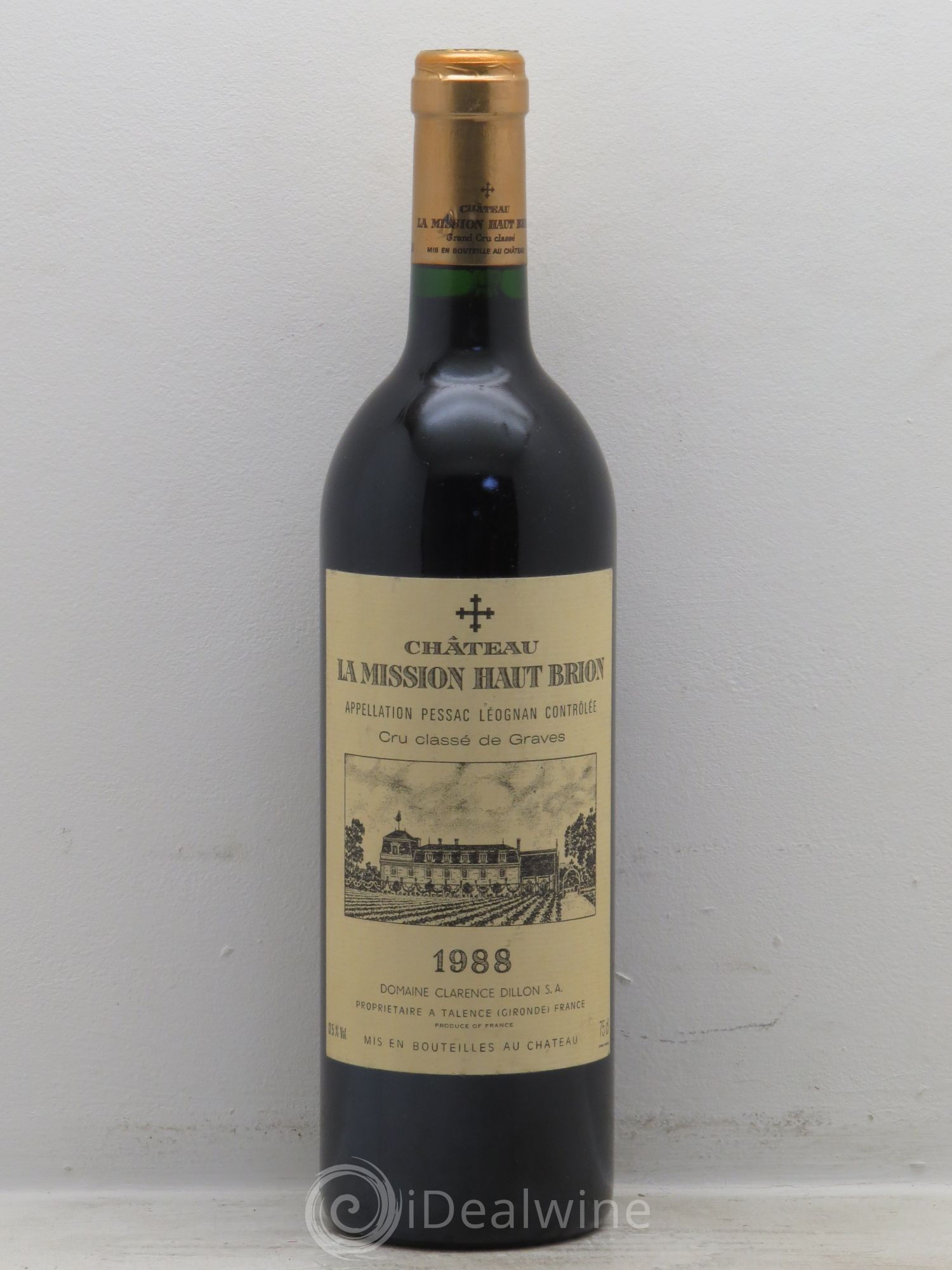 Château la Mission Haut-Brion Cru Classé de Graves 1988 - Lot de 1 bouteille - 0