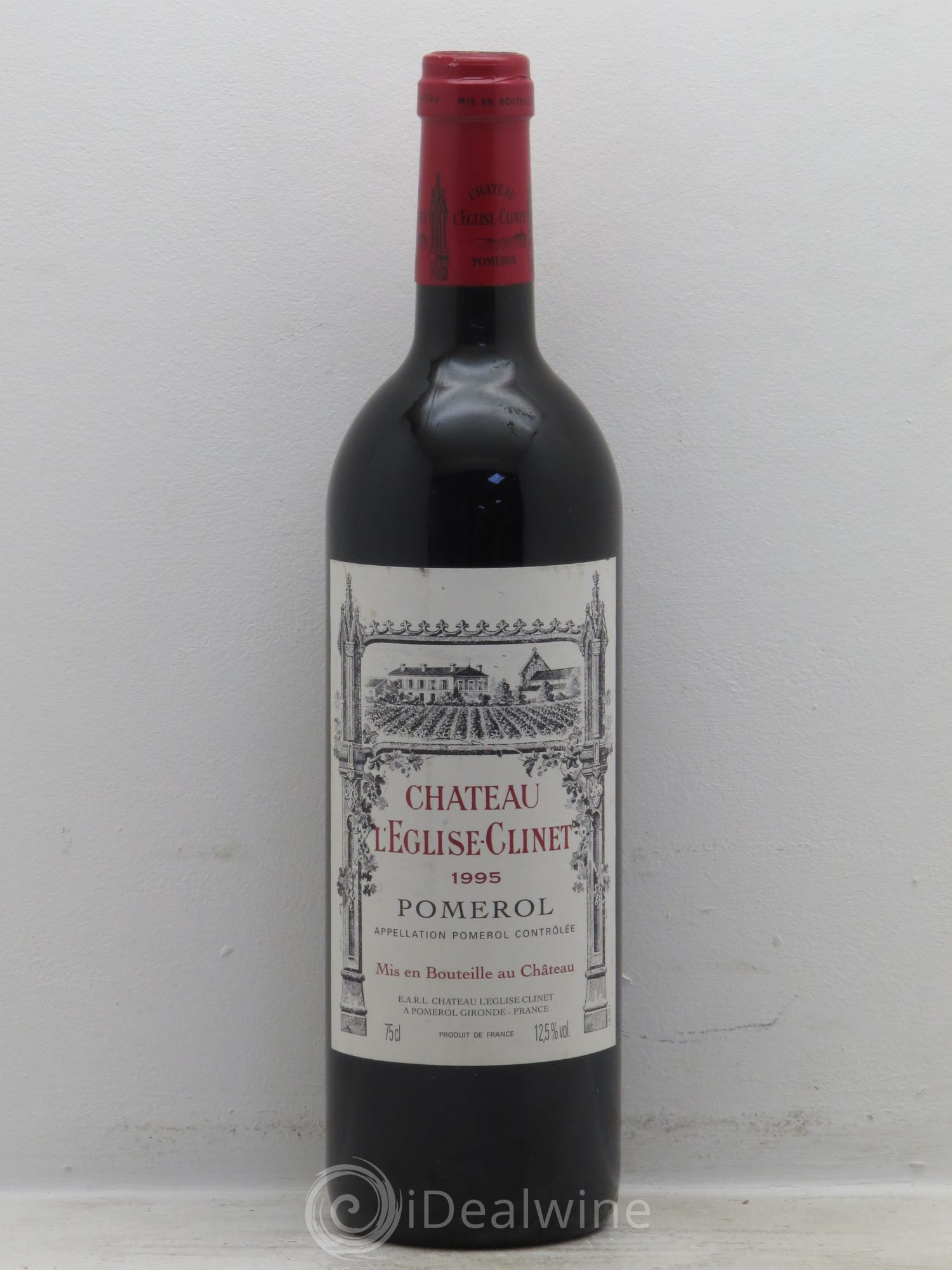 Château l' Église Clinet 1995 - Lot de 1 bouteille - 0