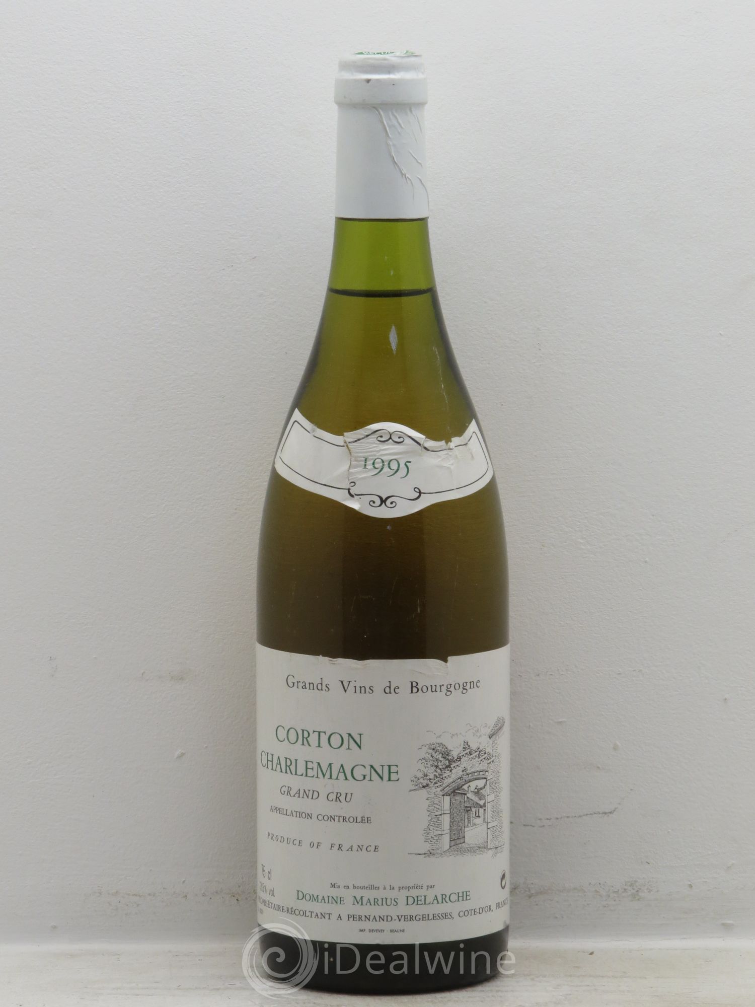 Corton-Charlemagne Grand Cru M.Delarche 1995 - Lot de 1 bouteille - 0