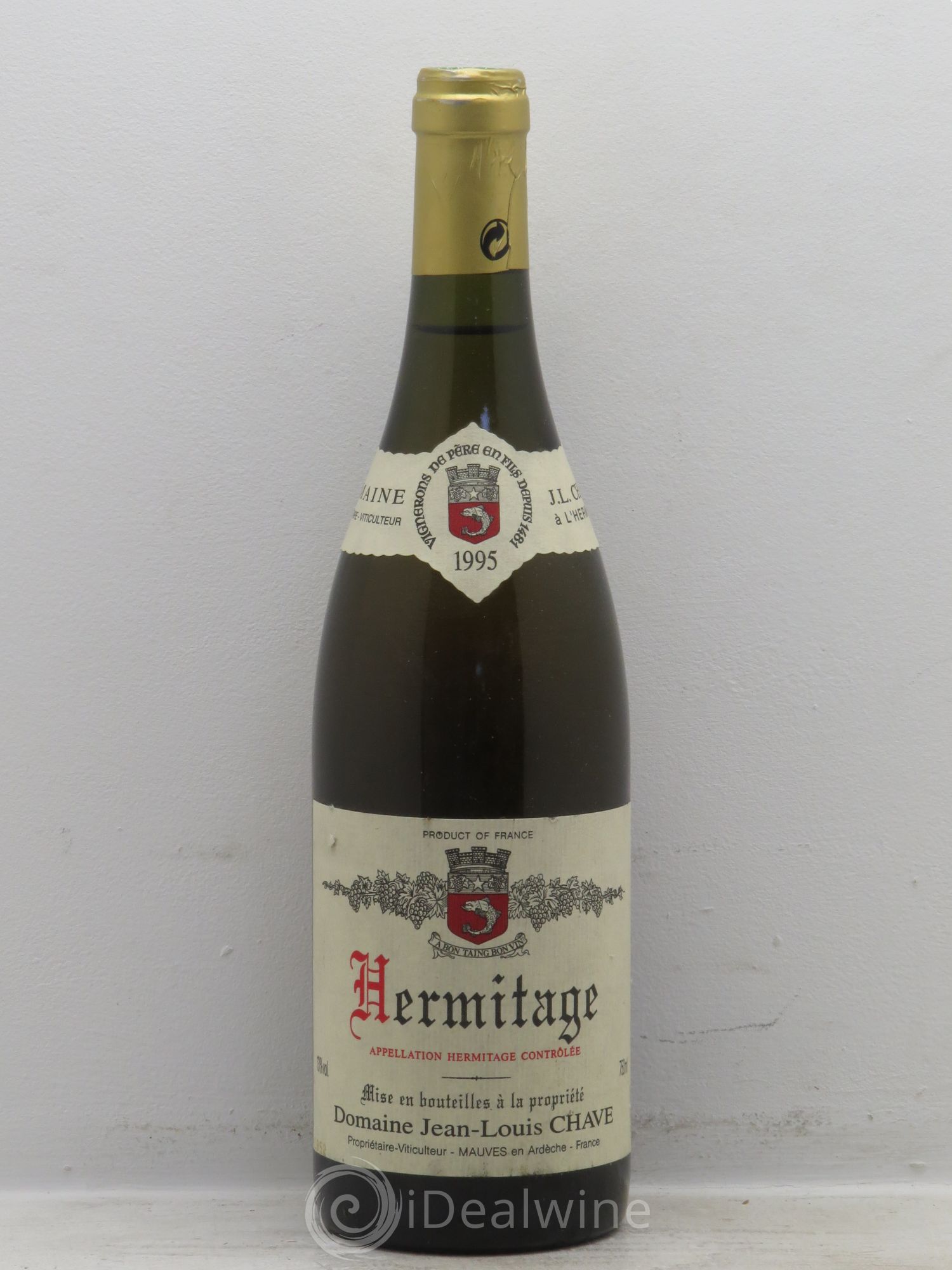 Hermitage Jean-Louis Chave 1995 - Lot de 1 bouteille - 0