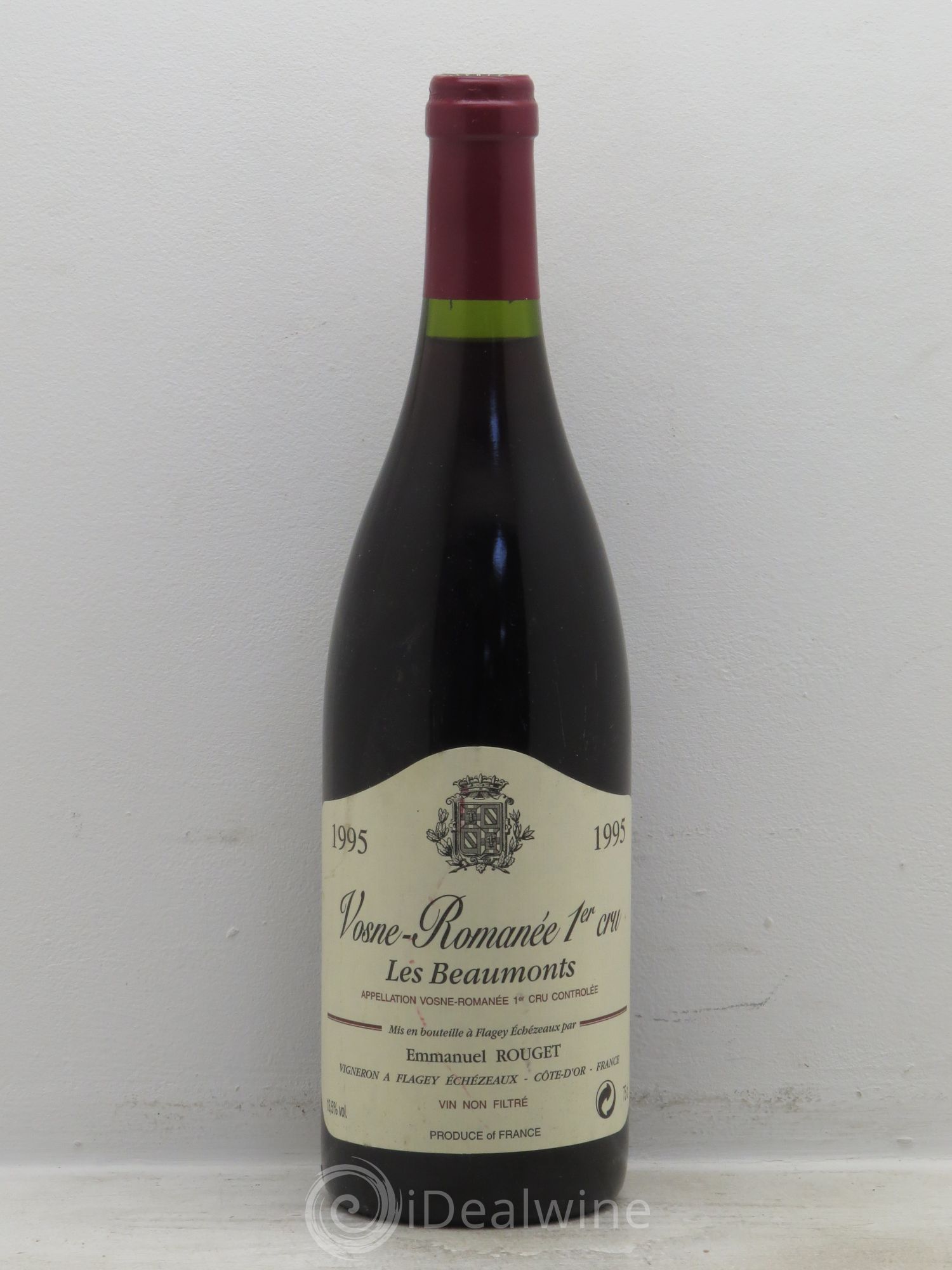 Vosne-Romanée 1er Cru Les Beaumonts Emmanuel Rouget 1995 - Lot de 1 bouteille - 0