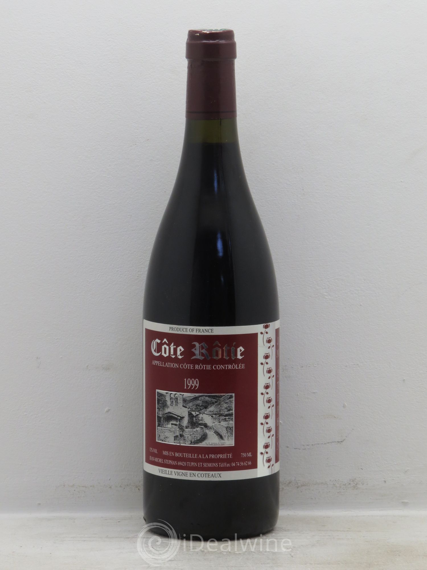 Côte-Rôtie Jean-Michel Stephan 1999 - Posten von 2 Flaschen - 0