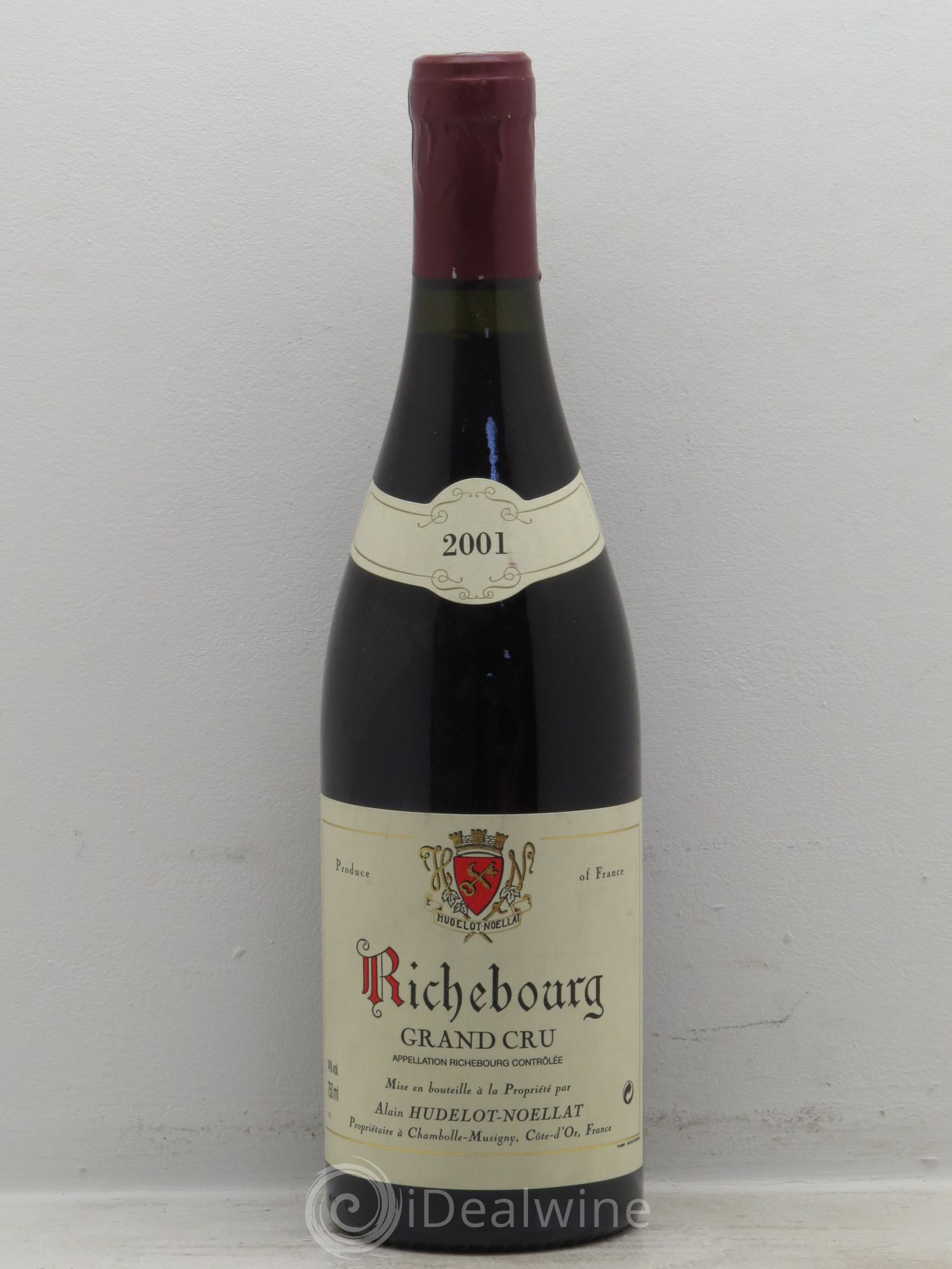 Richebourg Grand Cru Hudelot-Noëllat 2001 - Lot de 1 bouteille - 0