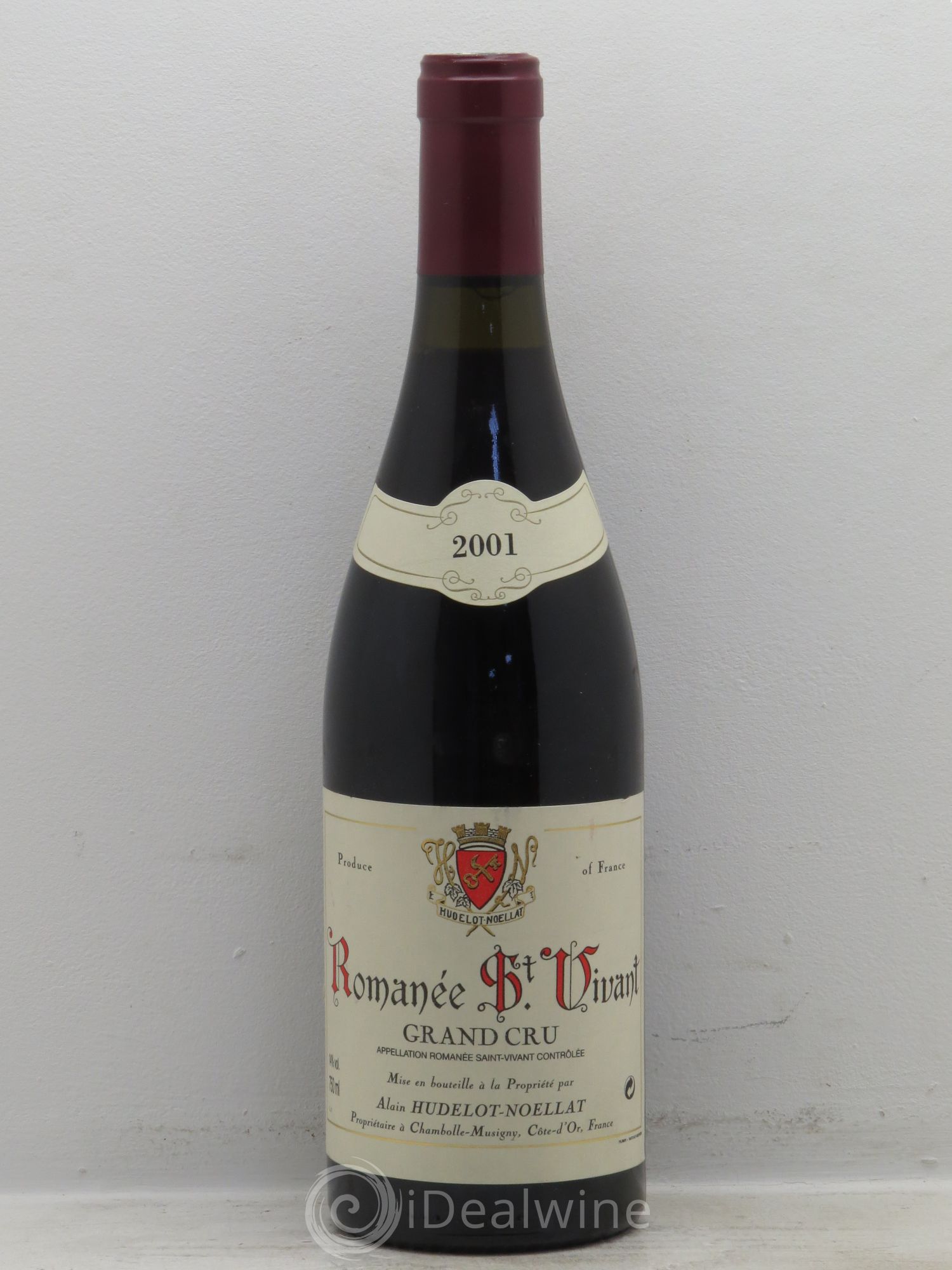 Romanée-Saint-Vivant Grand Cru Hudelot-Noëllat 2001 - Lot de 1 bouteille - 0