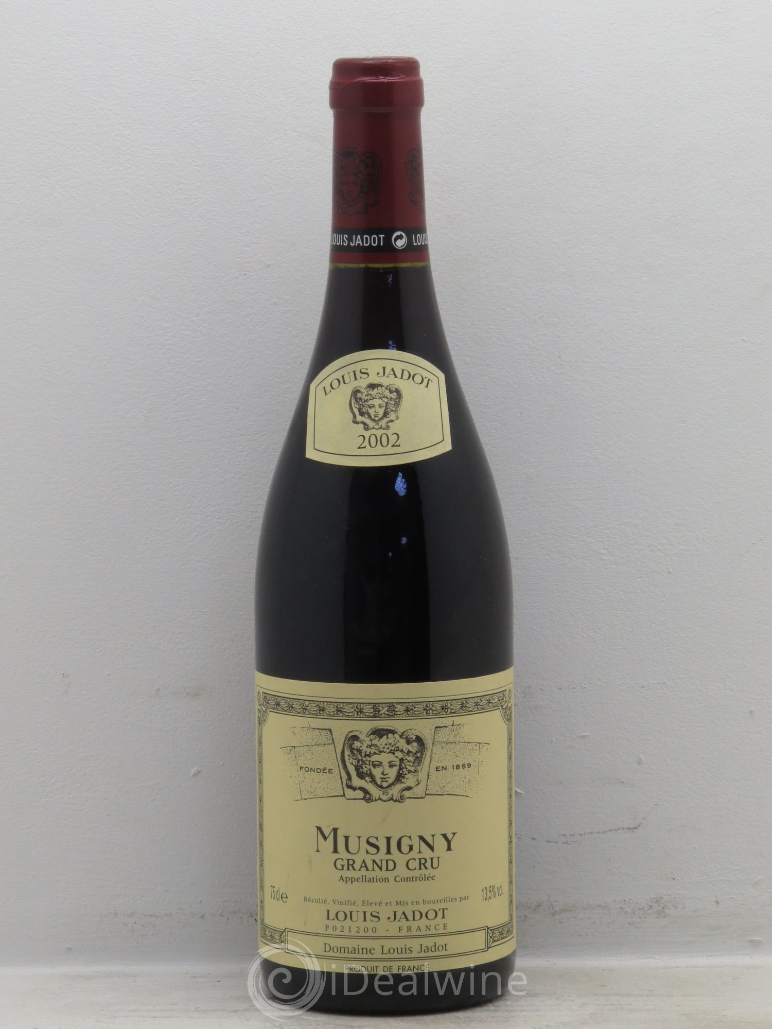 Musigny Grand Cru Louis Jadot (Domaine) 2002 - Lot de 1 bouteille - 0