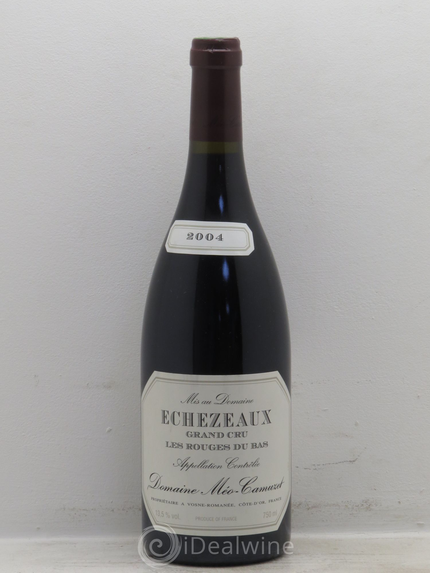 Echezeaux Grand Cru Les Rouges du Bas Méo-Camuzet (Domaine) Les Rouges du Bas 2004 - Posten von 1 Flasche - 0