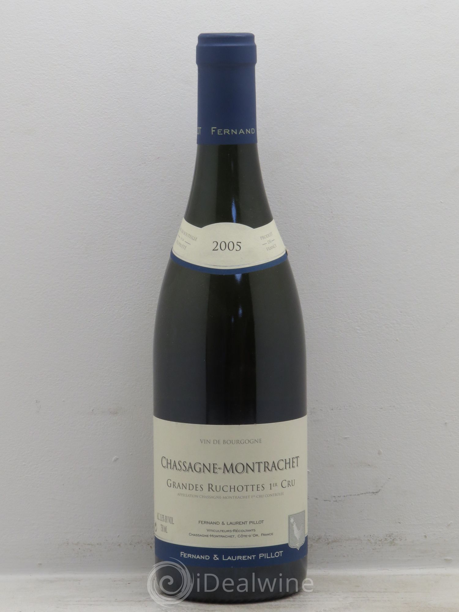 Chassagne-Montrachet 1er Cru F-L Pillot 2005 - Lot de 1 bouteille - 0