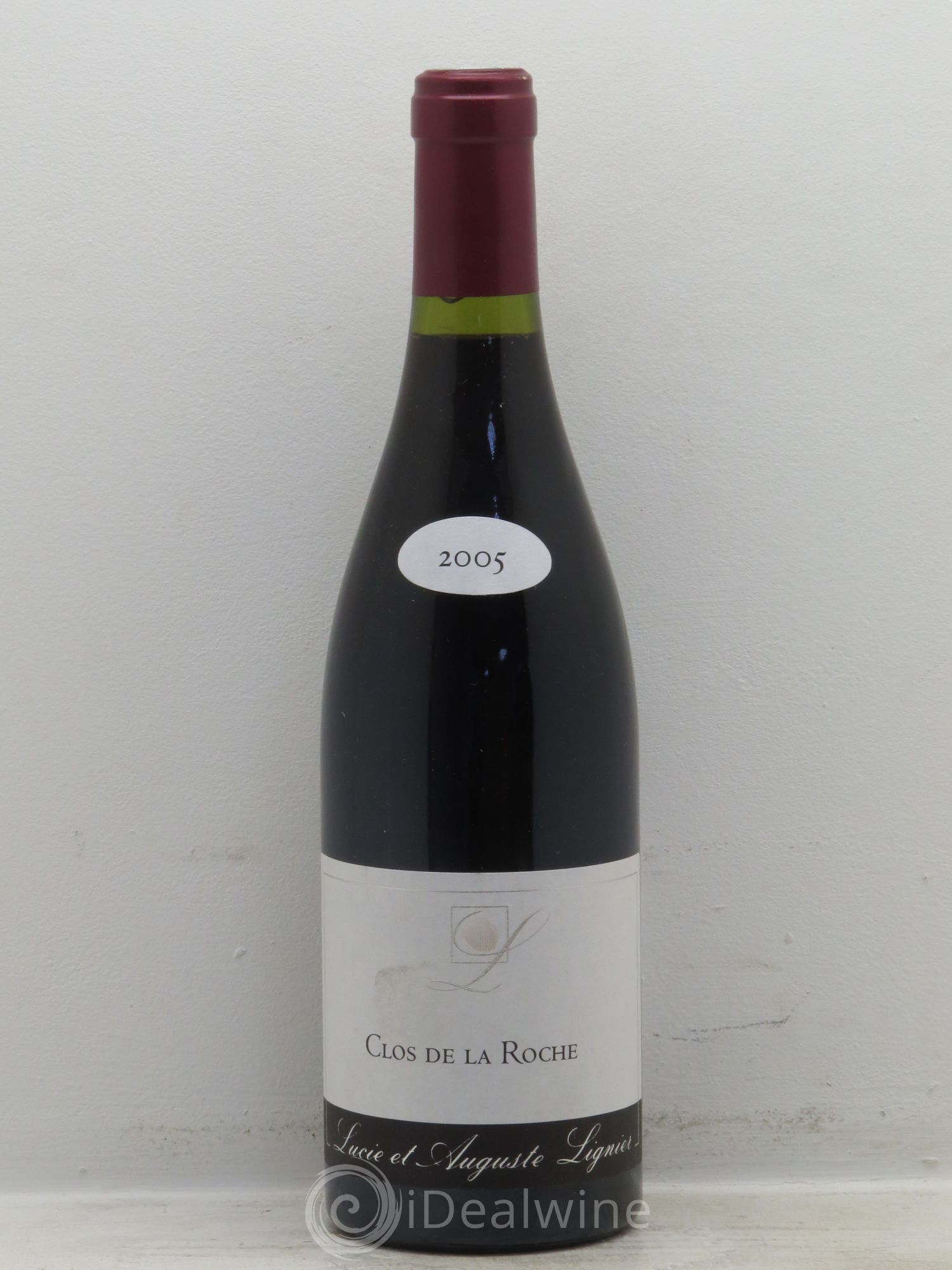 Clos de la Roche Grand Cru Lucie&Auguste Lignier 2005 - Lot de 1 bouteille - 0