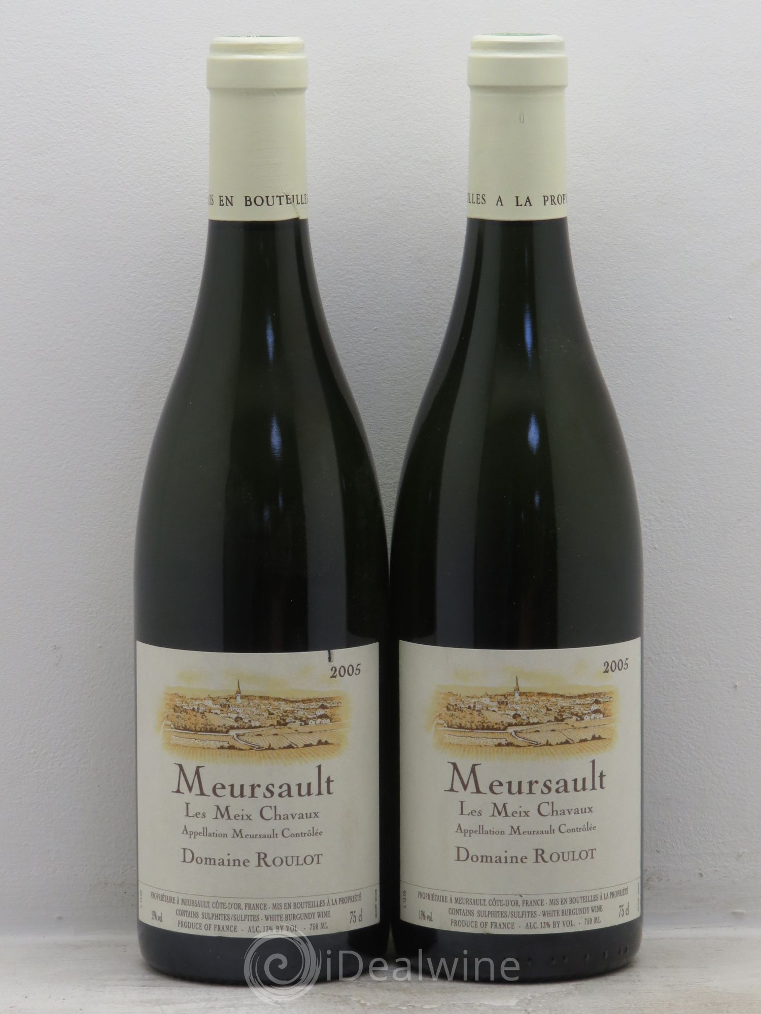 Meursault Meix Chavaux Roulot (Domaine) 2005 - Lot de 2 bouteilles - 0